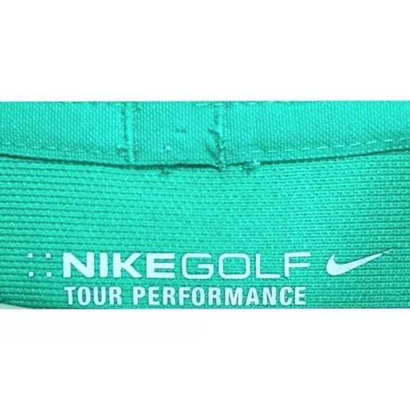 Nike Nike Golf Shirt Polo Dri-FIT Tour Performance Polo Rugby Athletic Mens XL Green Short Sleeve Athletic Mens Size US XL / EU 56 / 4 - 3 Thumbnail