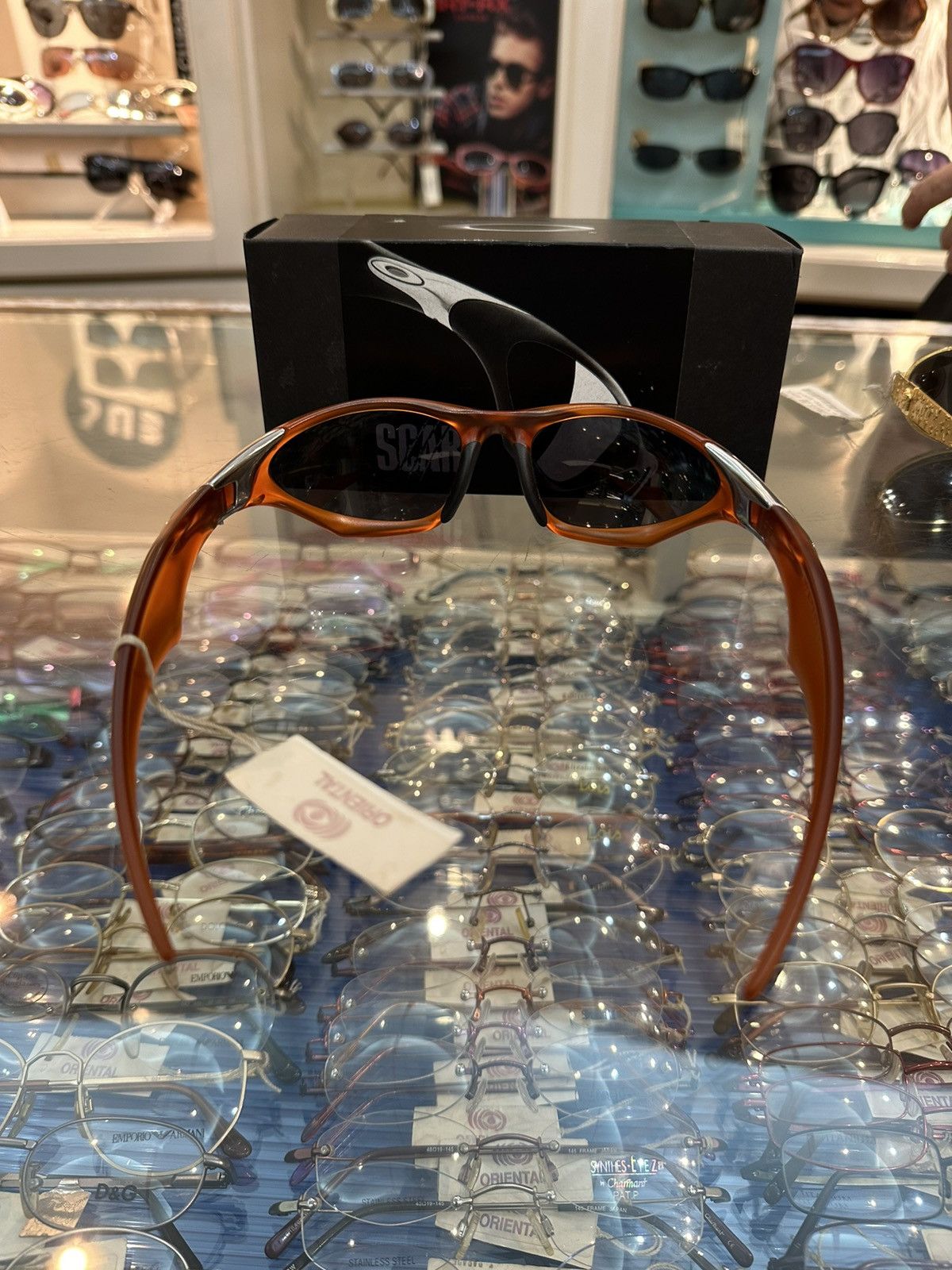 Oakley Rare NOS 2000 Oakley Scar Sunglasses Size ONE SIZE - 5 Thumbnail