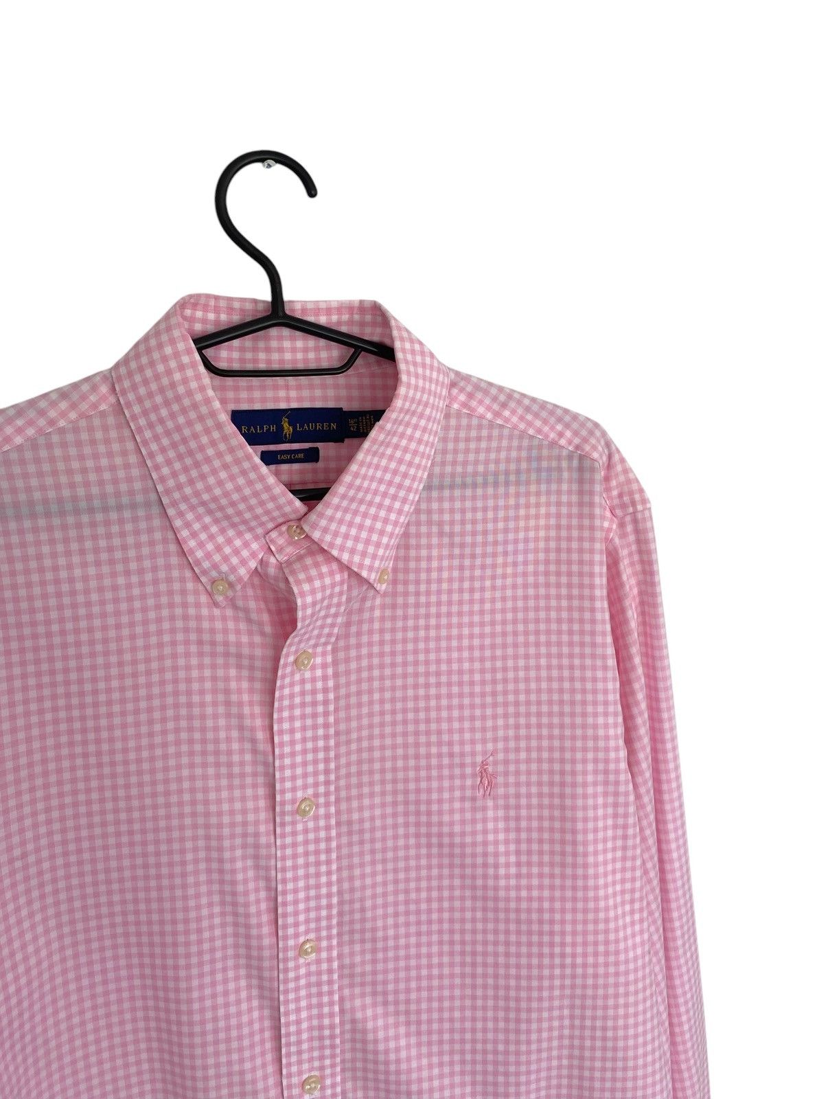 Ralph Lauren Ralph Lauren pink checkered shirt, size 42 Size 42R - 2 Thumbnail