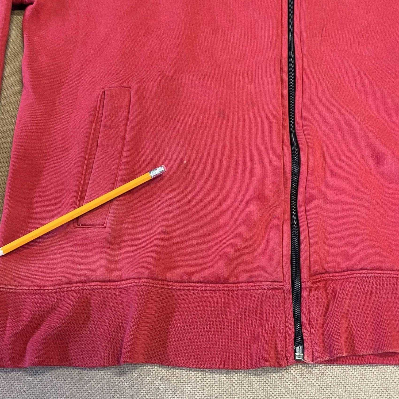 Polo Ralph Lauren VINTAGE Polo Ralph Lauren Sweater Logo Full Zip XL Mens Red Knit Embroidered 90s Preppy School Athletic Style Size US XL / EU 56 / 4 - 2 Thumbnail