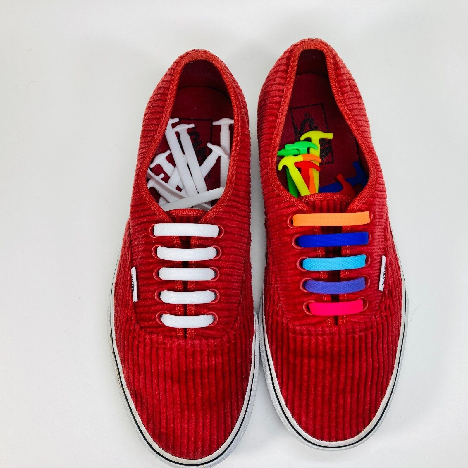 Vans Vans Authentic Corduroy Rumba Red Skate Shoes, Size 7 US Men Size US 7 / EU 40 - 9 Thumbnail