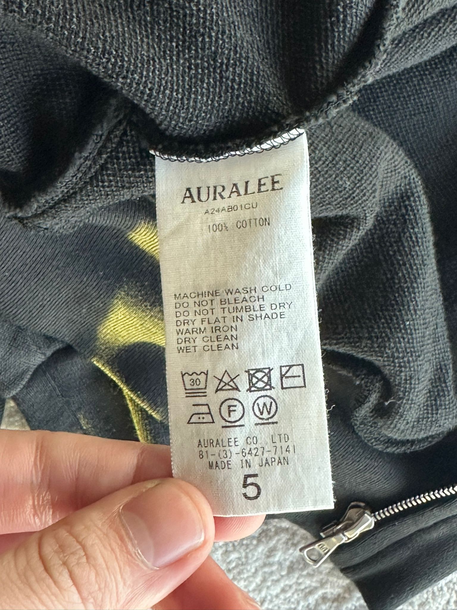 Auralee (RRP $1000) Auralee Gray Cardigan (5 - XL) Size US XXL / EU 58 / 5 - 6 Thumbnail