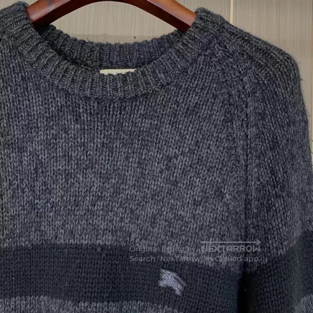 Burberry burberry striped knitted sweater in gray. Size US S / EU 44-46 / 1 - 3 Thumbnail
