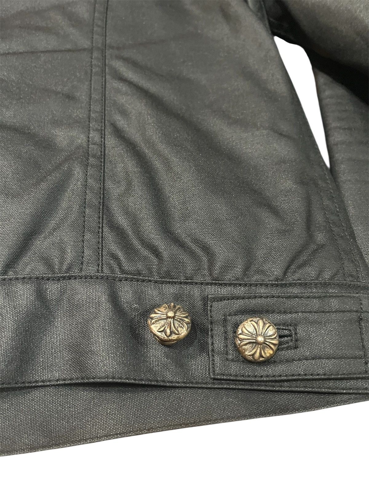 Chrome Hearts Chrome Hearts Waxed Motor Breath Jacket Size US S / EU 44-46 / 1 - 5 Thumbnail