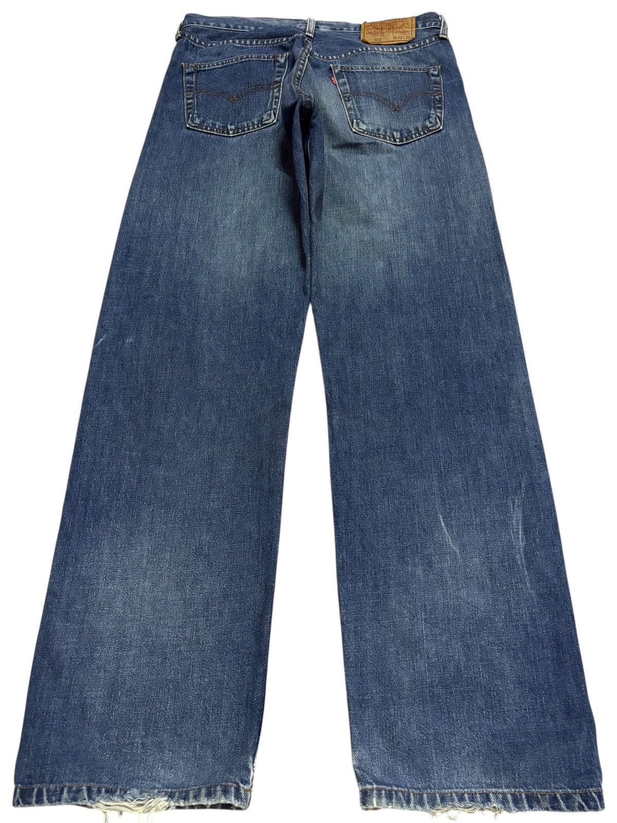 Levi's Vtg 90s Levis Japan 502 Big E Selvedge Jeans Size US 30 / EU 46 - 3 Thumbnail