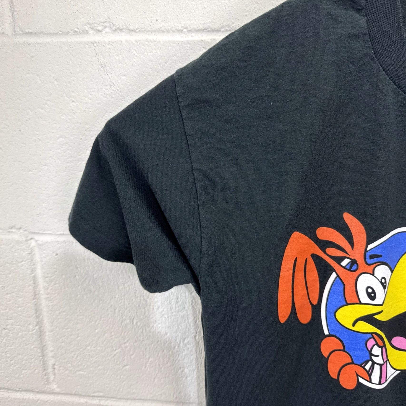 Fruit Of The Loom Vintage Cocoa Puffs Promo T-Shirt Men Large Black 90s Food Cartoon Logo USA Fruit of the Loom Size US L / EU 52-54 / 3 - 5 Thumbnail