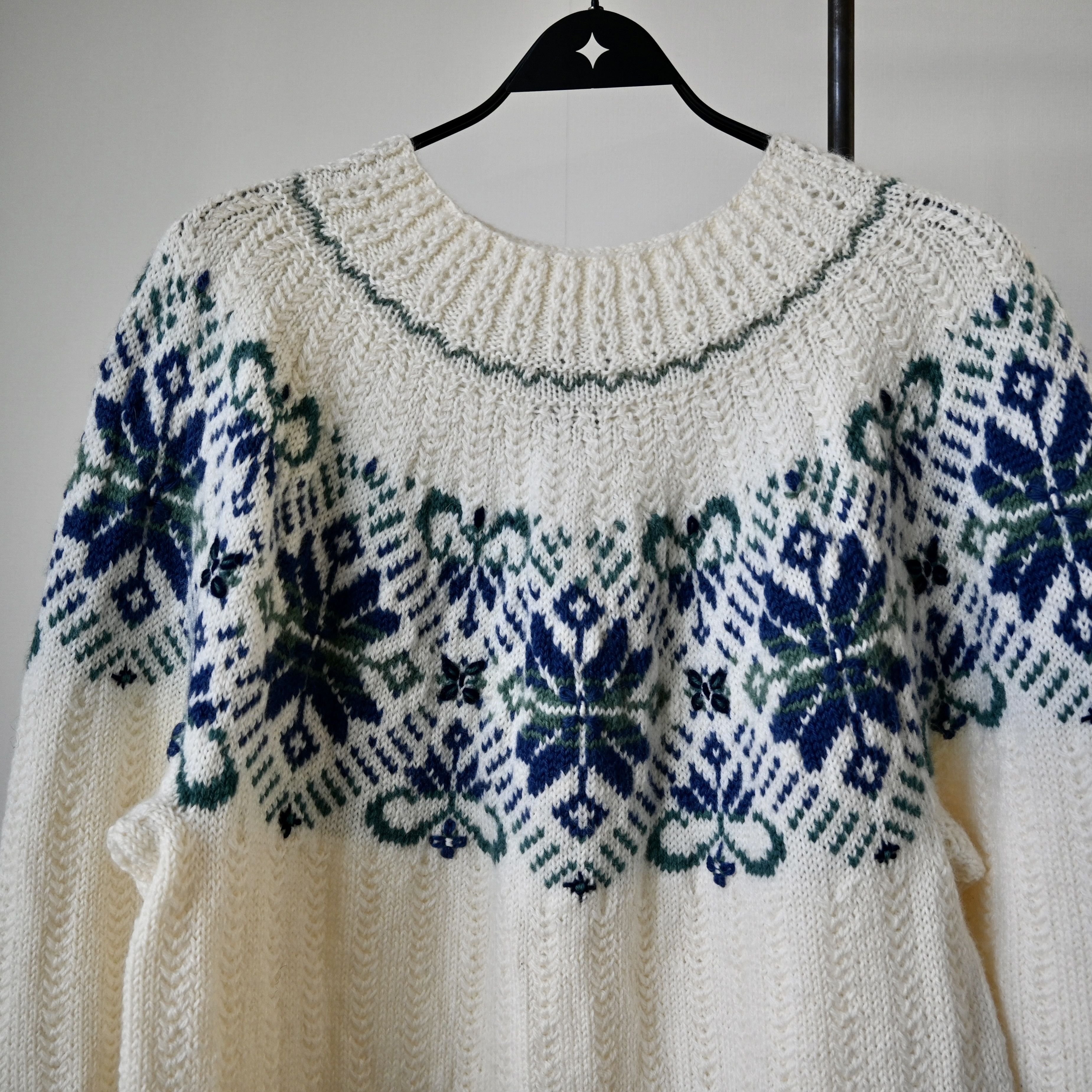 Dale Of Norway VTG Dale of Norway nordic frower and snow pattern sweater, M Size M / US 6-8 / IT 42-44 - 8 Thumbnail