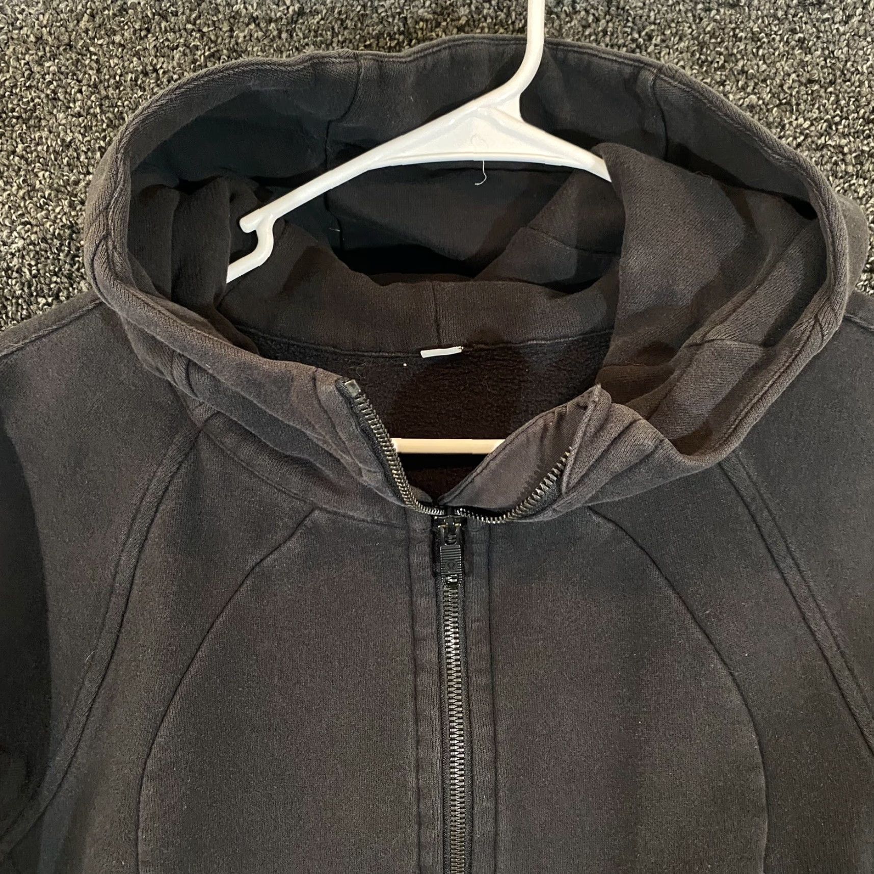 Lululemon Lululemon Scuba Hoodie Womens 12 Black Hooded Full Zip Pullover Leisure FLAWS Size XL / US 12-14 / IT 48-50 - 2 Thumbnail