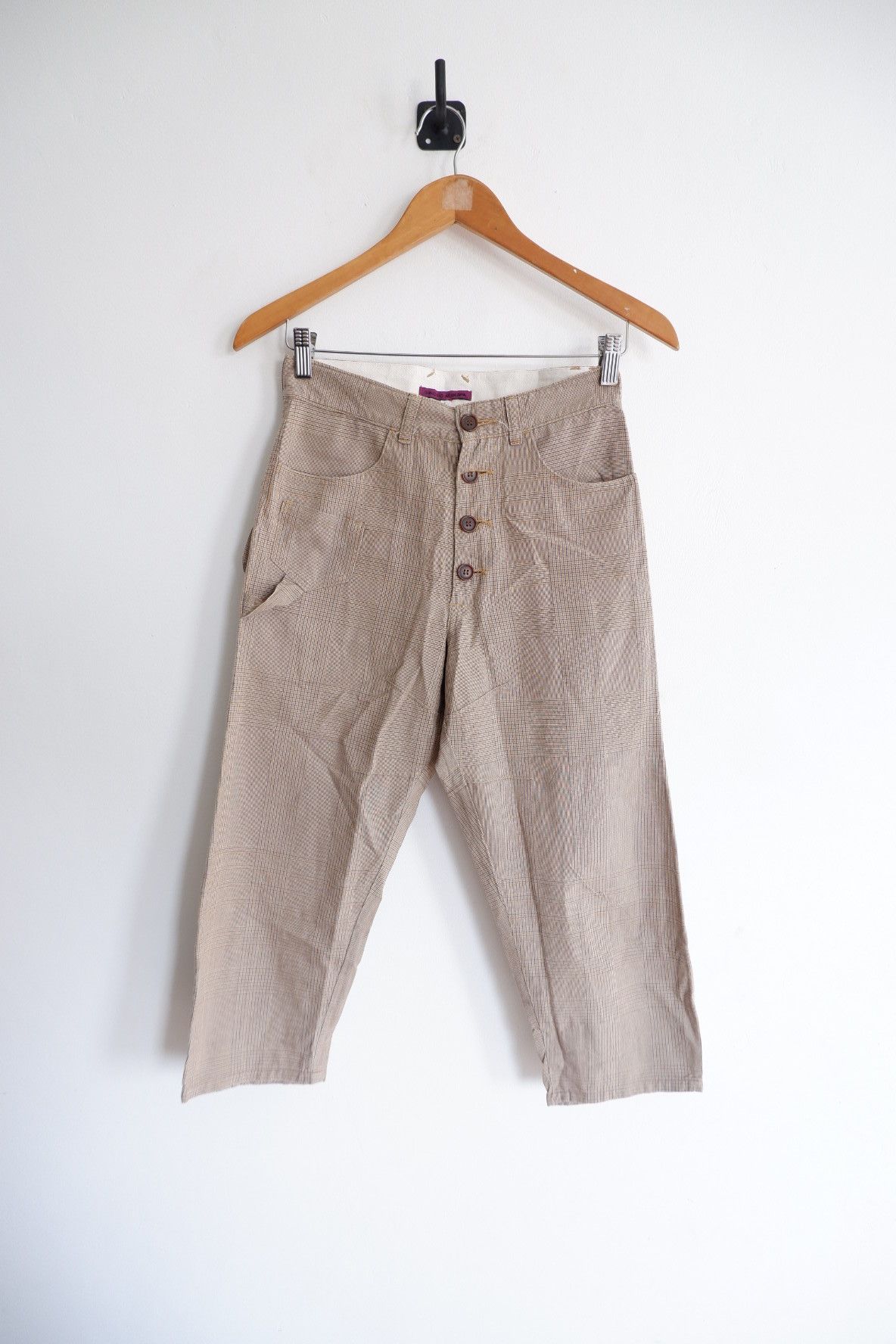 image of Beauty Beast x Shinichiro Arakawa VTG Shinichiro Arakawa Reconstructed Multipocket 7/8 Pants in Lig