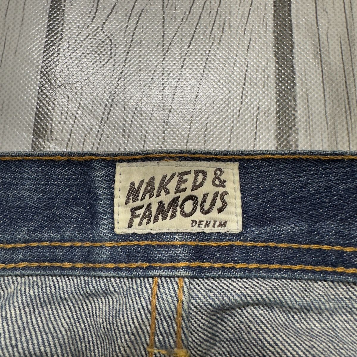Naked & Famous Naked & Famous Weird Guy Dirty Fade Selvedge jeans Size US 33 - 4 Thumbnail