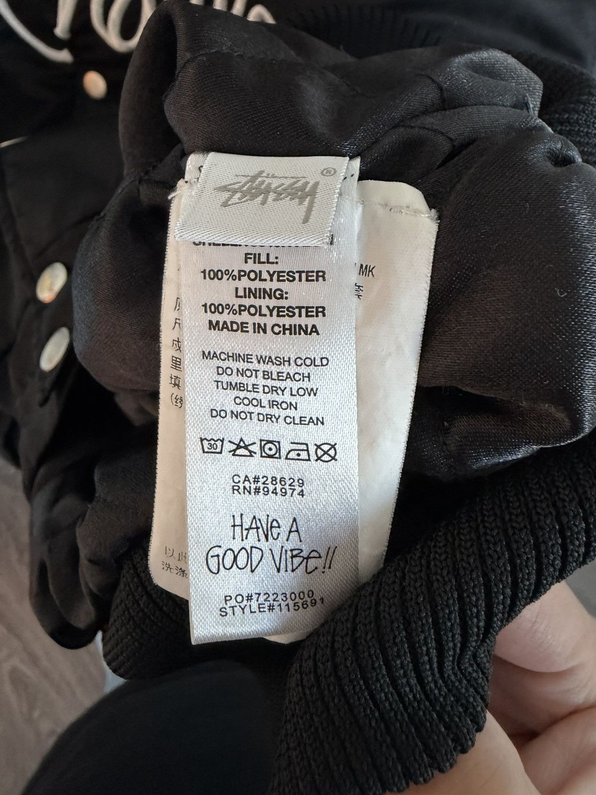Stussy Stussy Los Angeles Chapter Satin Varsity Jacket Size US M / EU 48-50 / 2 - 9 Thumbnail