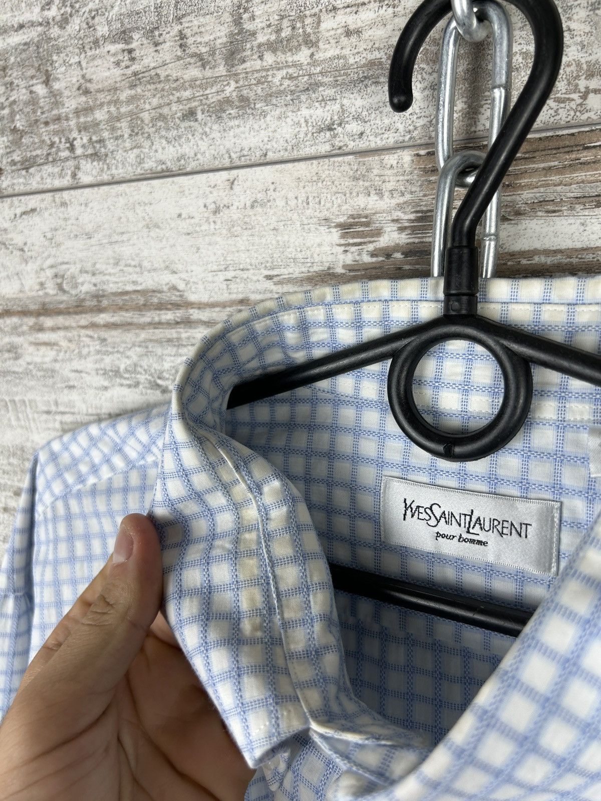 Vintage Mens Vintage Yves Saint Laurent Shirts button up luxury ysl Size US XXL / EU 58 / 5 - 12 Thumbnail