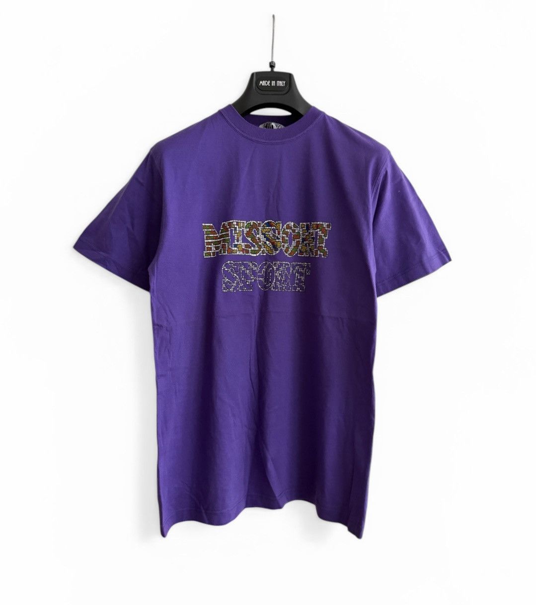 Missoni Vintage Missoni Sport Logo T-Shirt Size US M / EU 48-50 / 2 - 1 Thumbnail