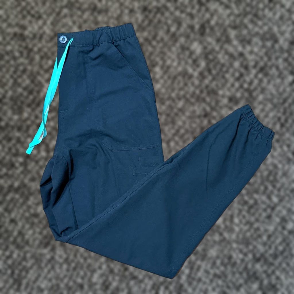 Vintage Figs Mens Pants Jogger Black 32 in Waist 33 in Inseam M Solid Pocket 5-Pocket Design Cargo Medical Uniform CC20 M21SW2013T Size US 32 / EU 48 - 1 Thumbnail