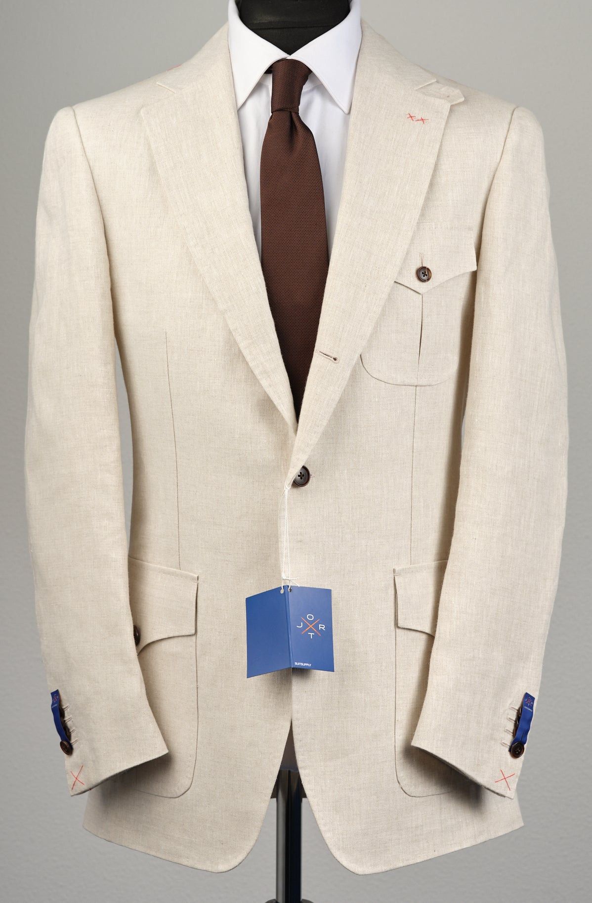 Suitsupply [NO US TAX] LNWOT Suitsupply Jort linen safari jacket, 36R Size 36R - 1 Thumbnail