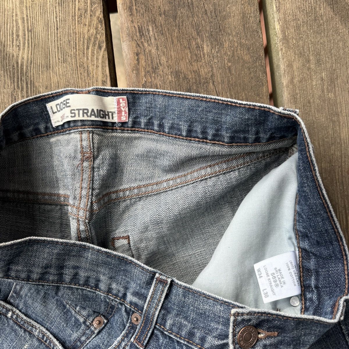 Levi's Levi’s 560 Loose Straight Jeans Y2k Size US 34 / EU 50 - 2 Thumbnail