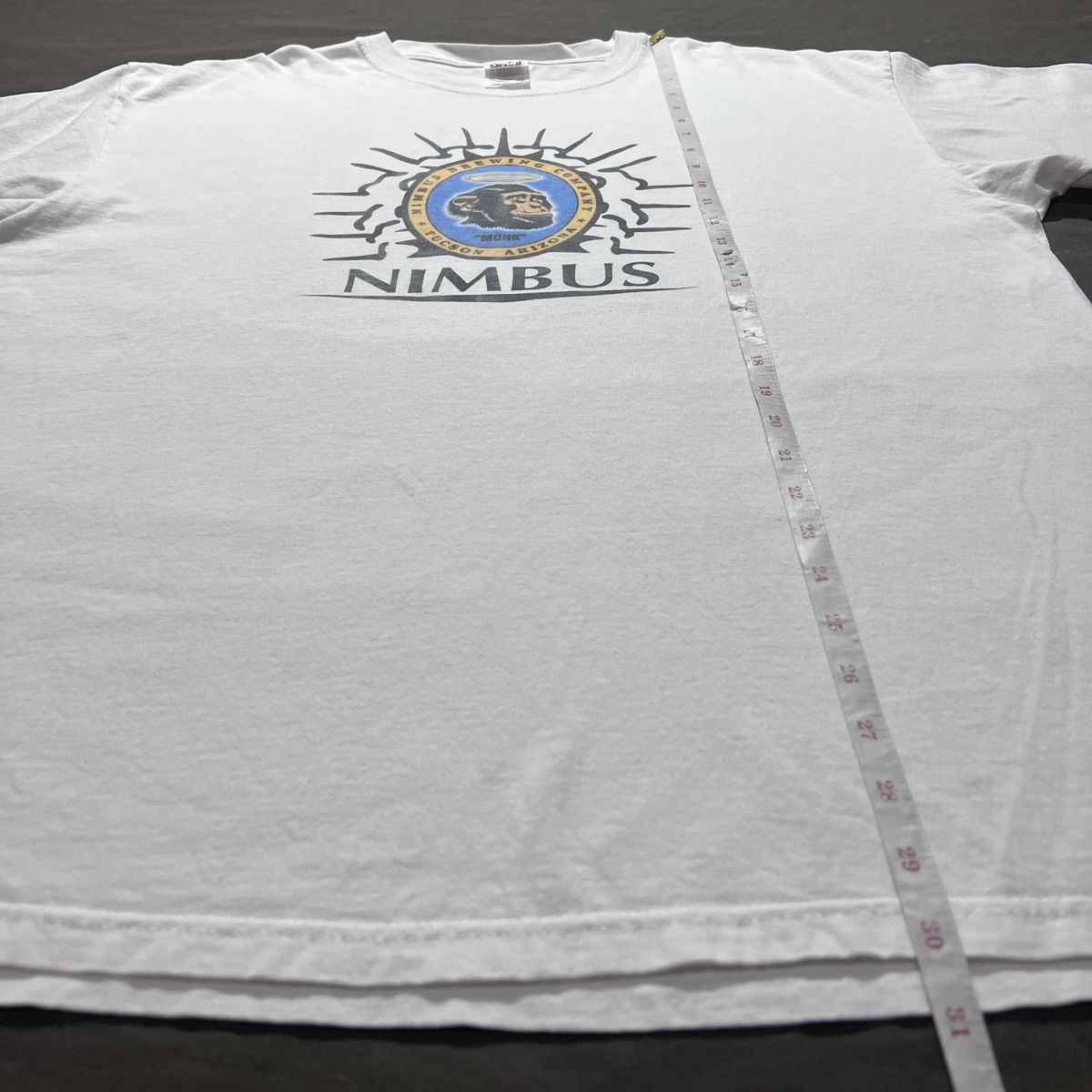 Vintage Y2K Nimbus beer Promo Tee 2XL Monkey graphic streetwear Size US XXL / EU 58 / 5 - 9 Thumbnail