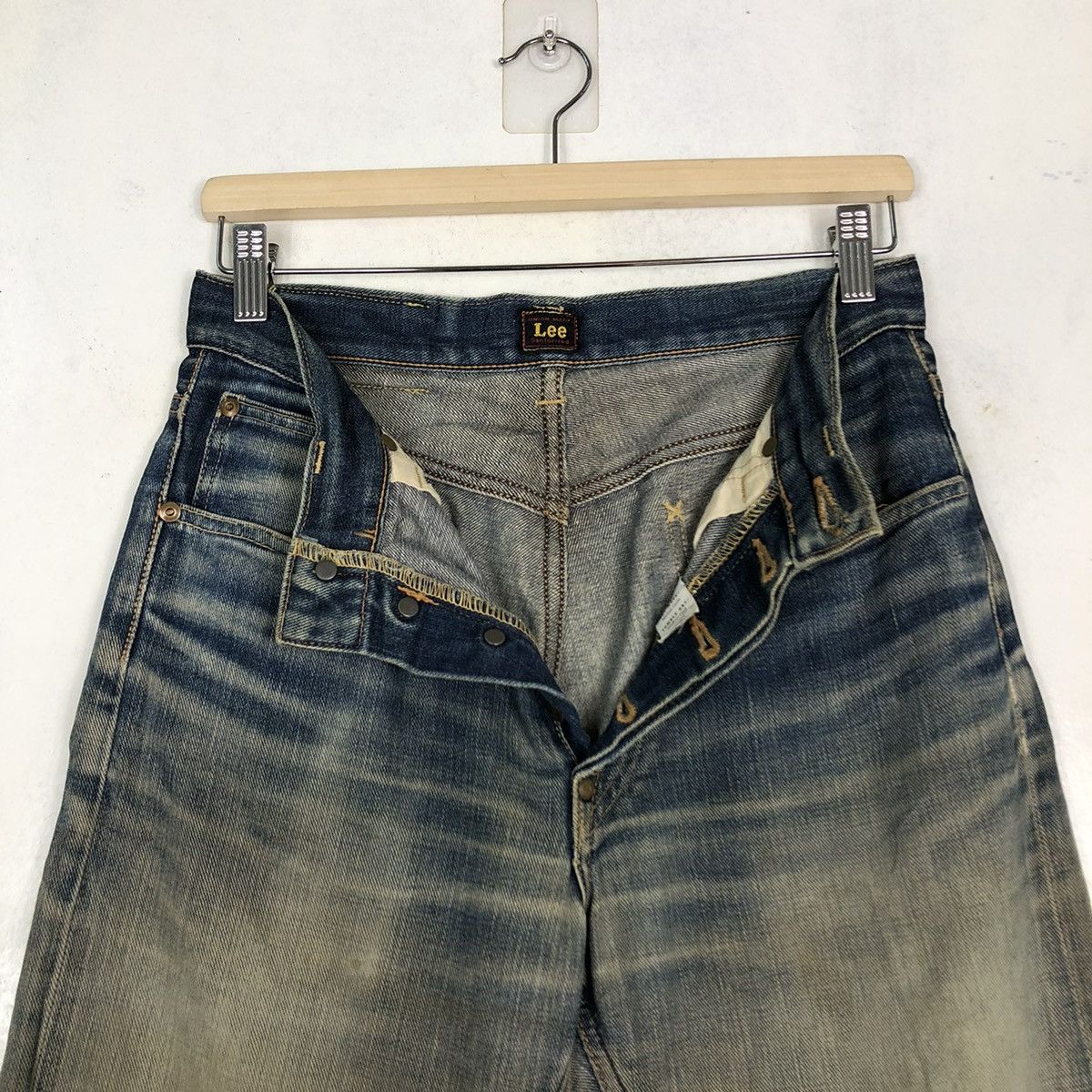 Japanese Brand 🔥VINTAGE DENIM JEANS LEE UNION MADE SANFORIZED Size US 30 / EU 46 - 14 Thumbnail