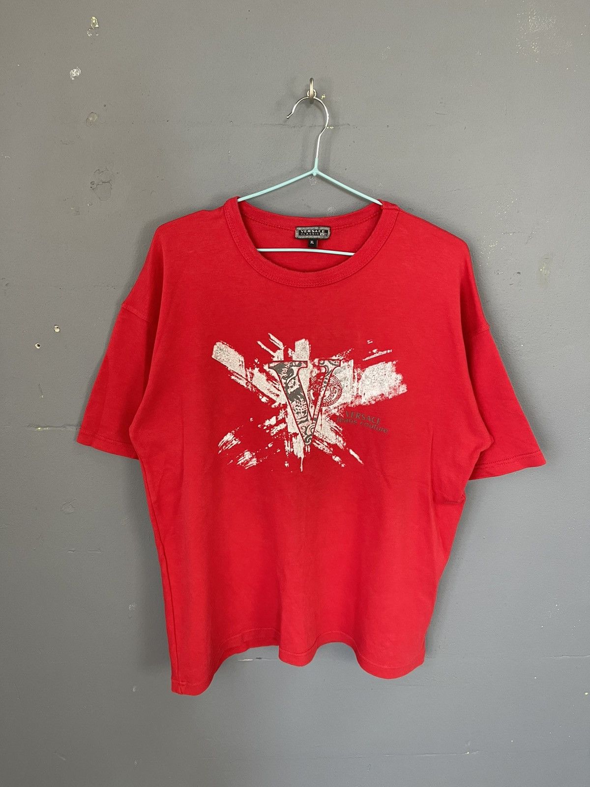 Versace Vintage Versace T Shirt Medusa Archive T2K Size US XL / EU 56 / 4 - 1 Thumbnail