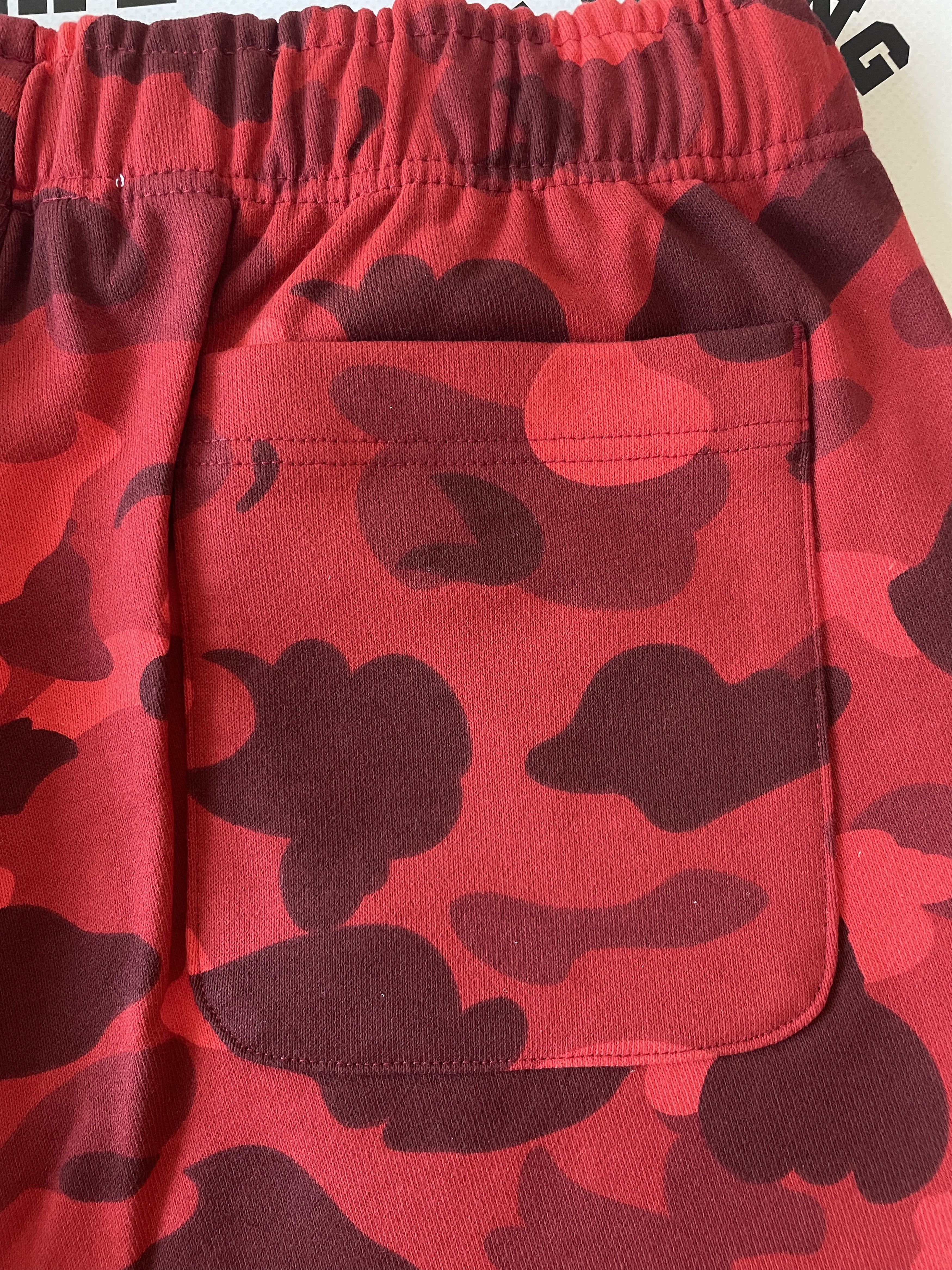 Bape BAPE COLOR CAMO SHARK SWEAT SHORTS Size US 34 / EU 50 - 4 Thumbnail