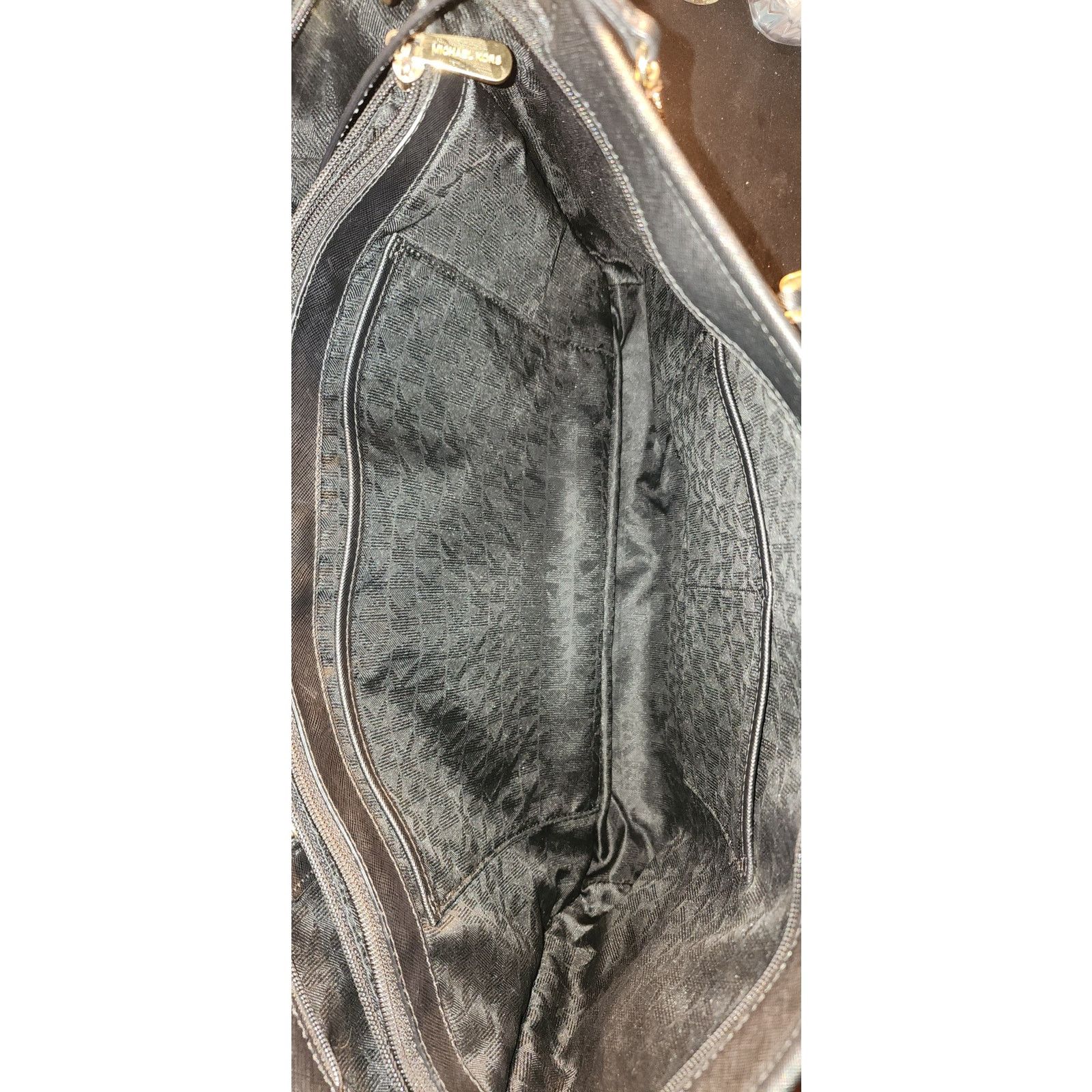 Michael Kors Michael Michael Kors jet set saffiano leather top-zip tote Size ONE SIZE - 5 Thumbnail