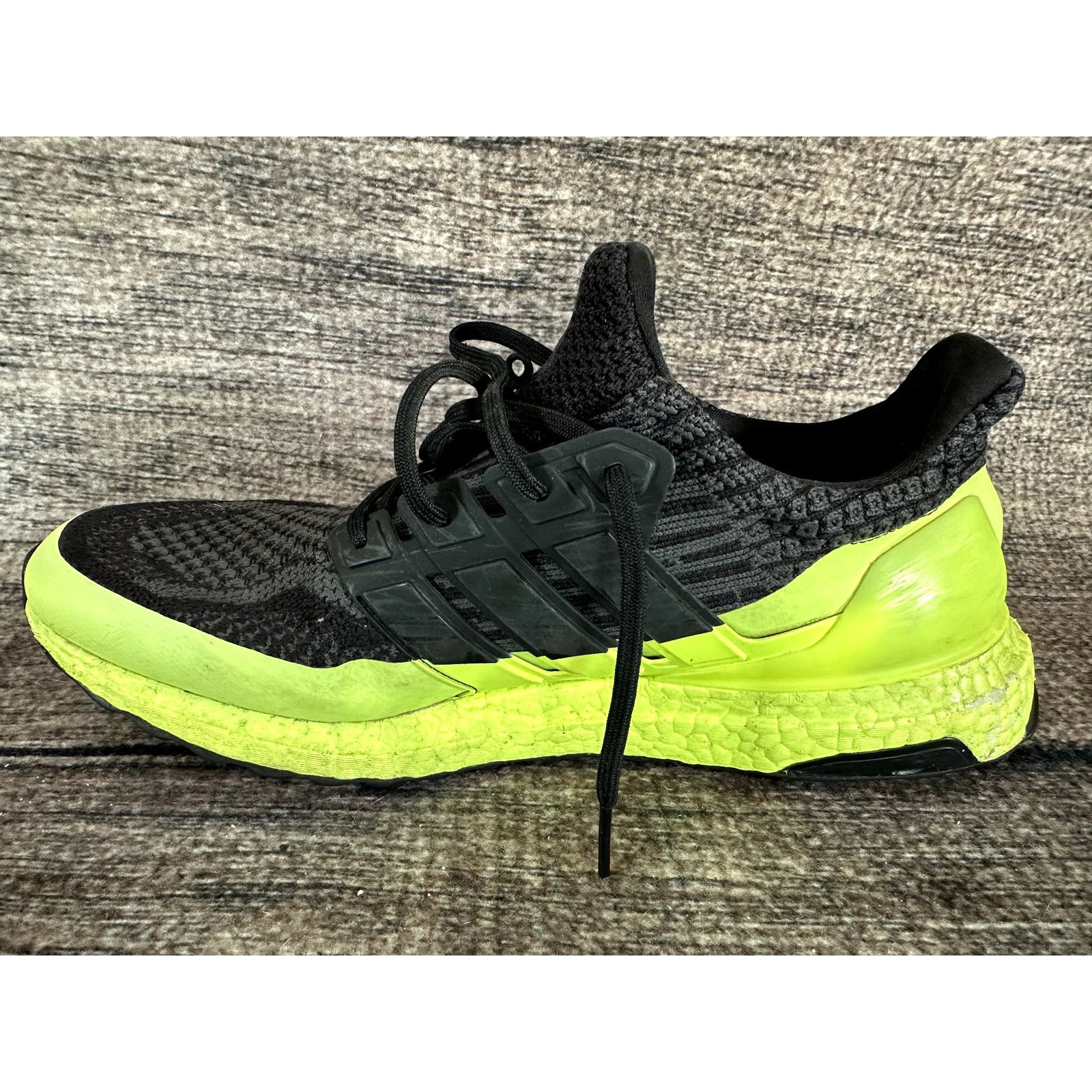 Adidas Adidas Ultraboost 5.0 Dna Black Solar Yellow Shoes Mn H68071 Size US 12 / EU 45 - 7 Thumbnail