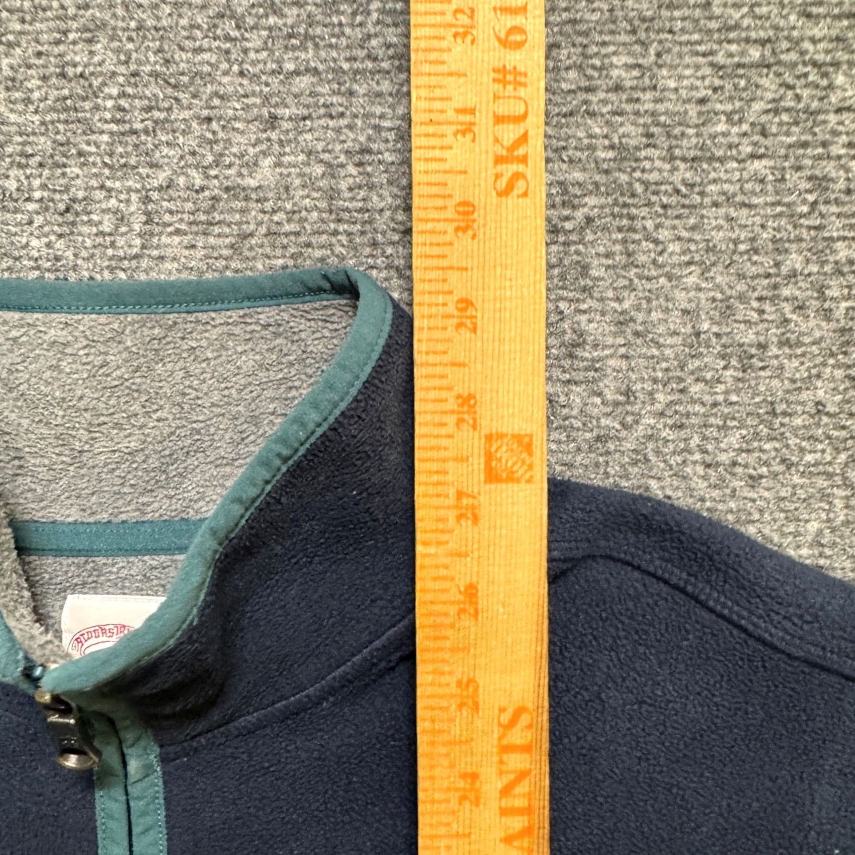 Brooks Brothers Brooks Brothers Contrast Polar Fleece Polyester Full Zip Jacket Navy Mens M Size US M / EU 48-50 / 2 - 4 Thumbnail
