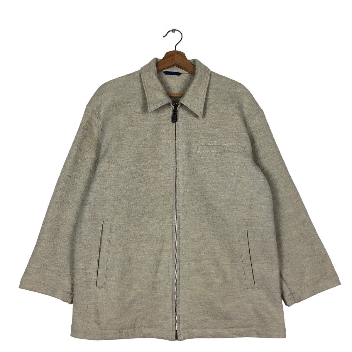 Japanese Brand 🔥Vintage Chore Zipper Jacket Zephyr Japan Issey Miyake Size US M / EU 48-50 / 2 - 1 Thumbnail