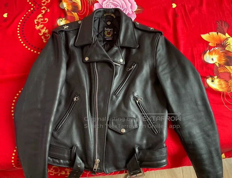 Schott Schott NYC 613US leather coat Size US L / EU 52-54 / 3 - 2 Thumbnail