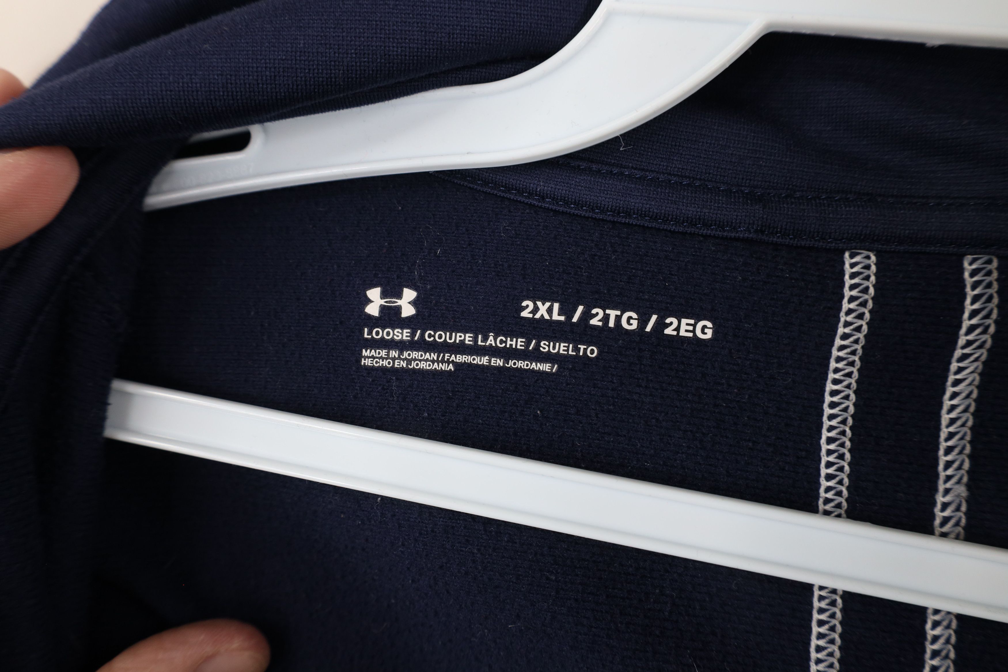 Under Armour × Vintage Under Armour Robert Morris University Rowing Pullover Jacket Size US XXL / EU 58 / 5 - 10 Thumbnail