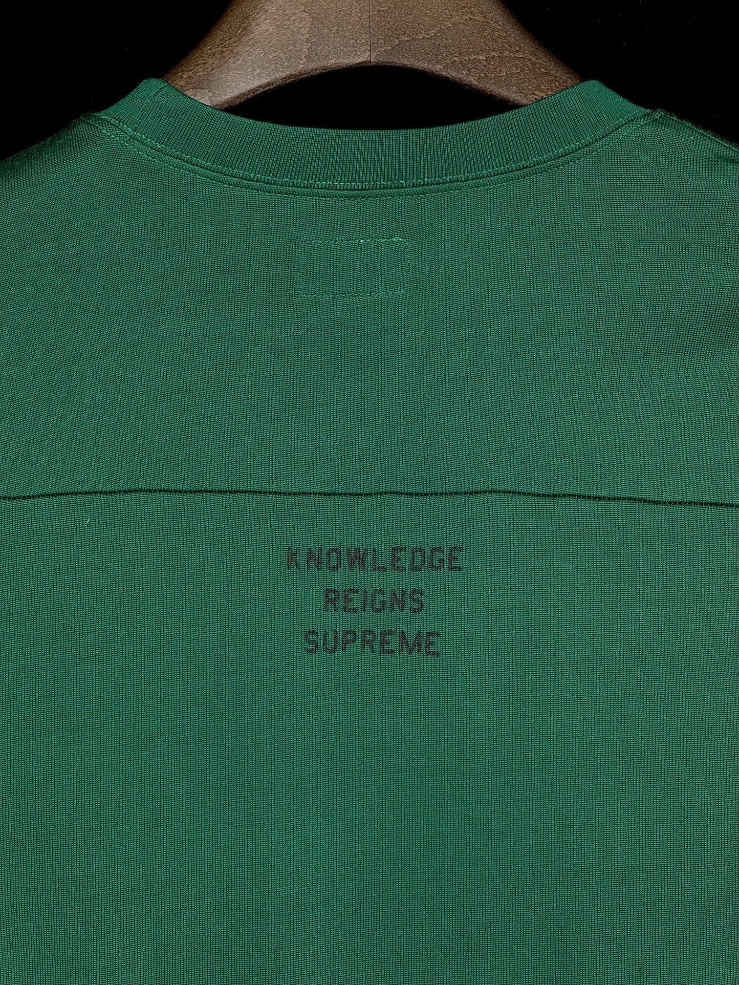 Supreme UNWORN* Supreme XXX Football Top 'KNOWLEDGE REIGNS SUPREME' Size US S / EU 44-46 / 1 - 1 Thumbnail