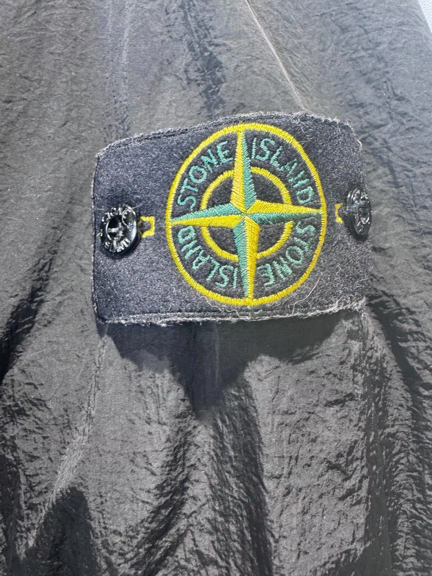 Stone Island STONE ISLAND Black Colorblock Logo Hoodie K36 Size US L / EU 52-54 / 3 - 5 Thumbnail