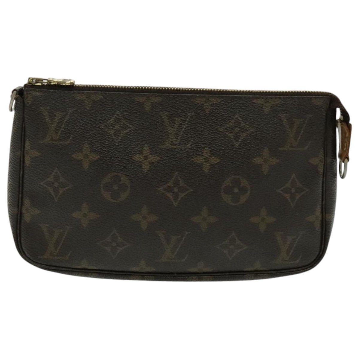Louis Vuitton Pochette Accessoire Brown Canvas Clutch Bag (Pre-Owned) Size ONE SIZE - 1 Thumbnail