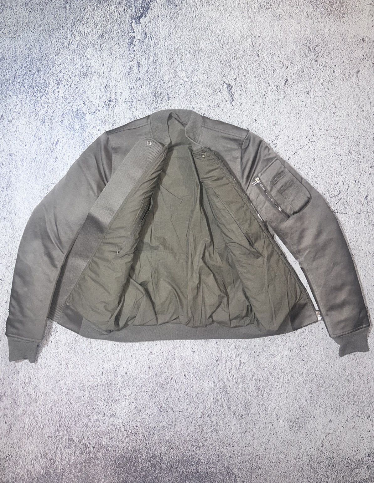 Rick Owens Rick Owens Bomber Jacket Glitter Mainline Down Filled Size US S / EU 44-46 / 1 - 8 Thumbnail