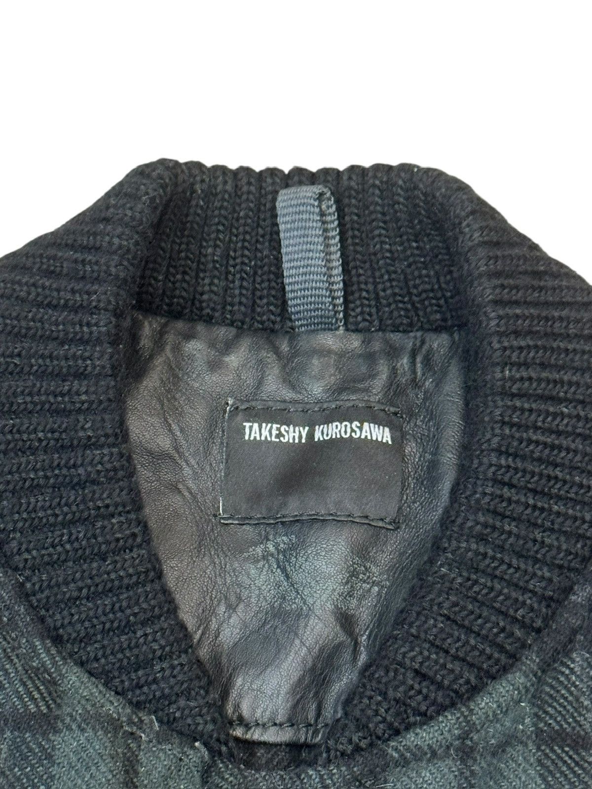 Takeshy Kurosawa Takeshy Kurosawa Wool Leather Varsity Bomber Jacket 46 Small Size US S / EU 44-46 / 1 - 2 Thumbnail