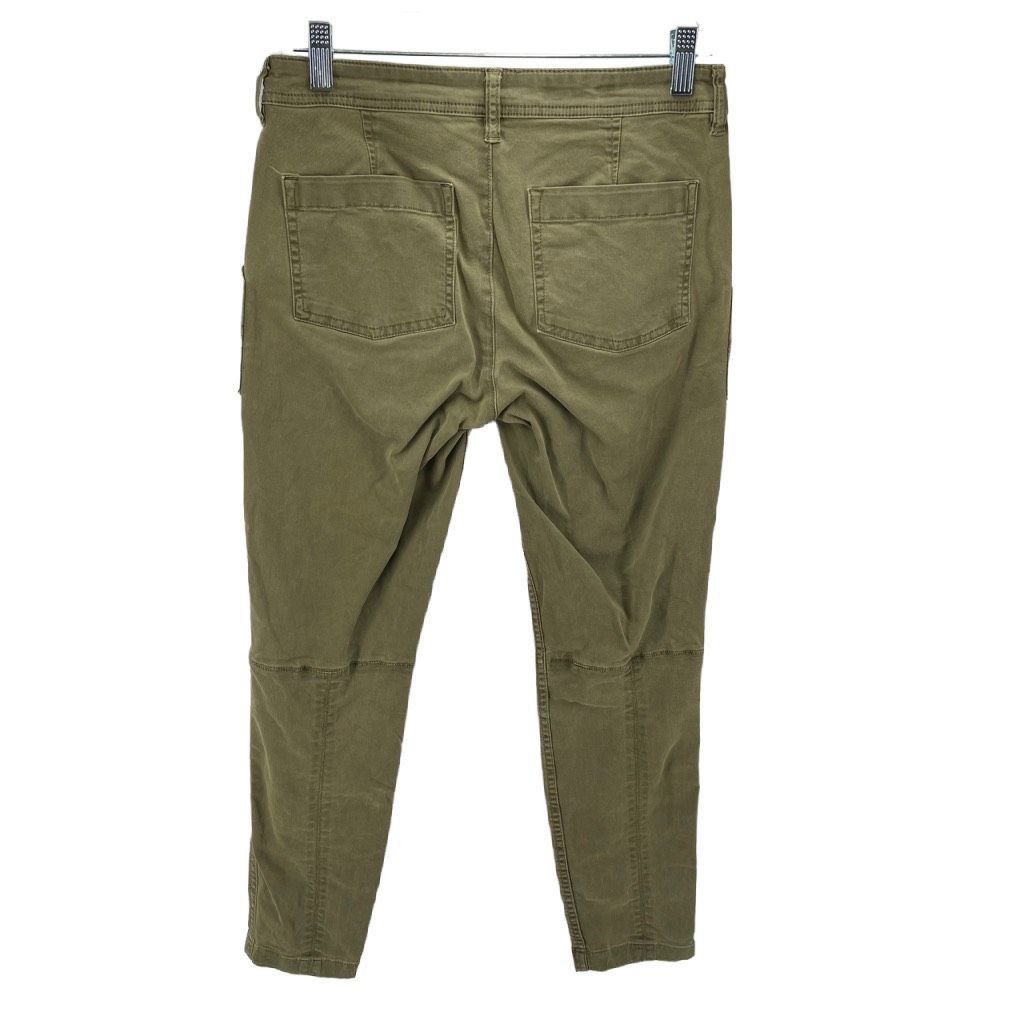 J.Crew J. Crew Womens Chino Pants Cotton Stretch Slash Pocket Taper Size 27" / US 4 / IT 40 - 3 Thumbnail