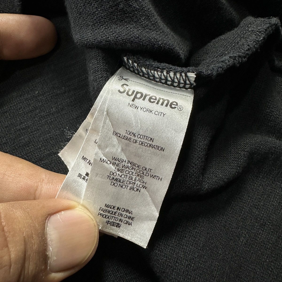 Supreme Supreme Tshirt Size US XXL / EU 58 / 5 - 3 Thumbnail