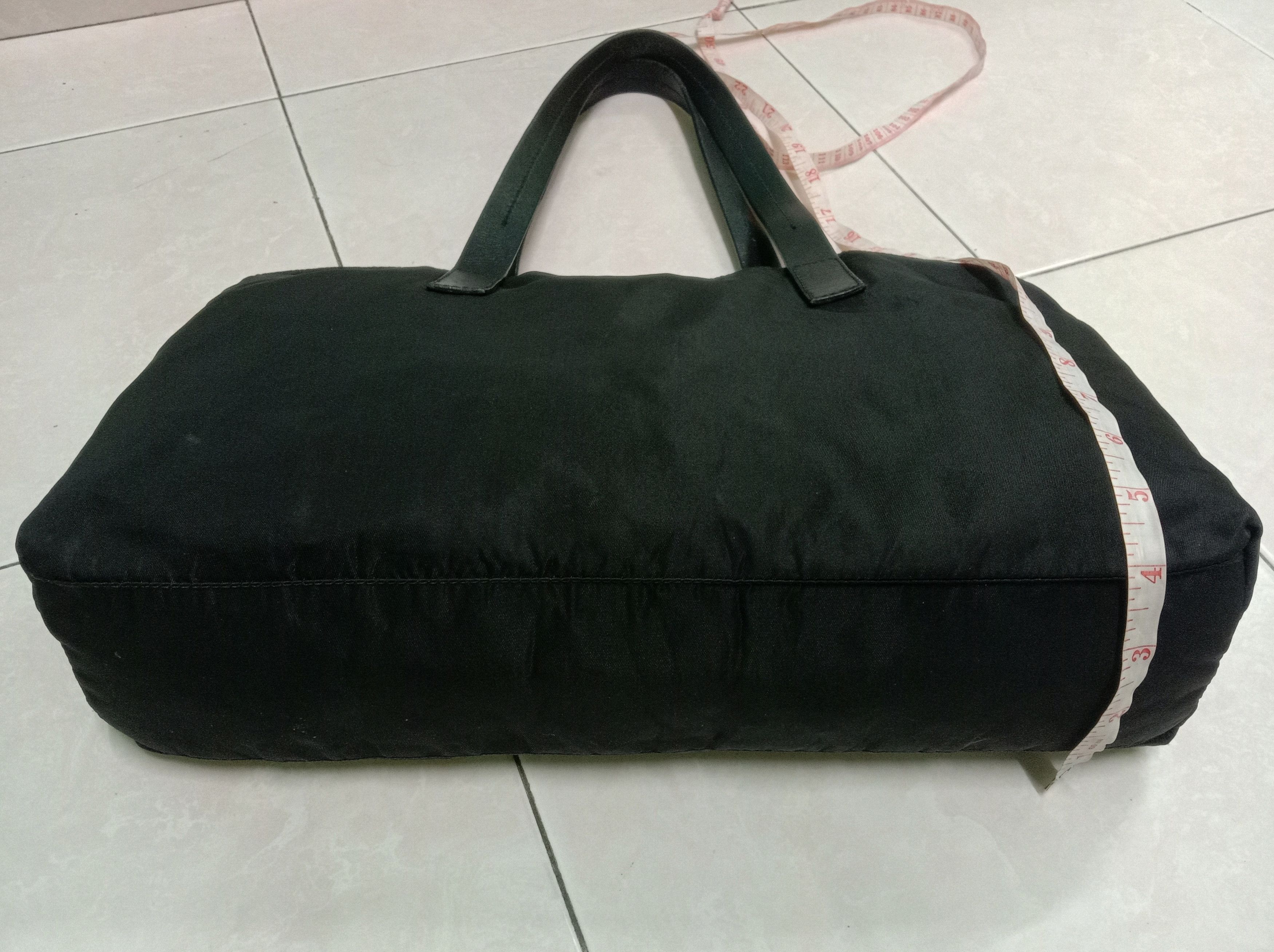 Prada Authentic Prada Nylon Leather Strap Bag Size ONE SIZE - 14 Thumbnail