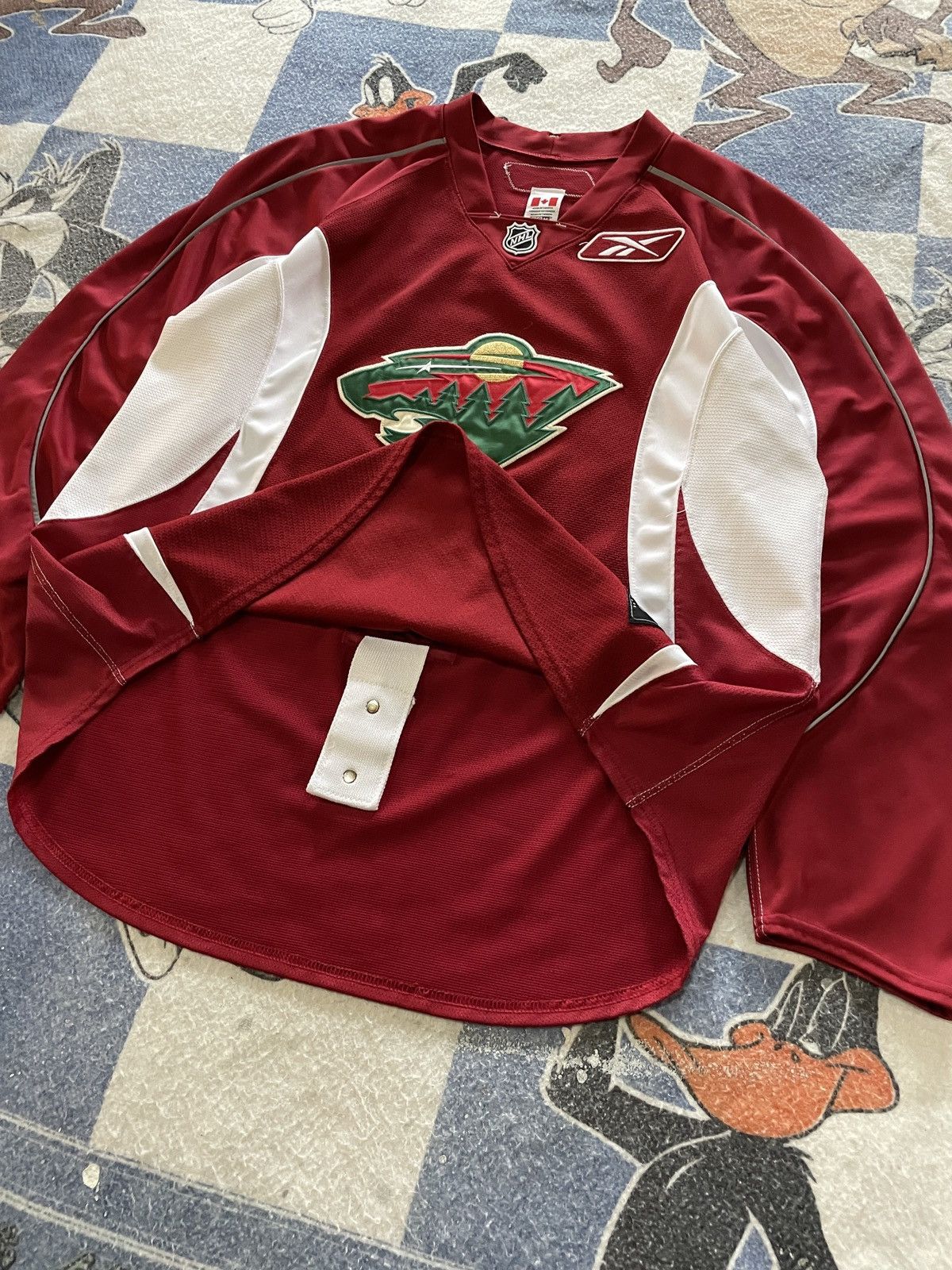 NHL Vintage Minnesota Wild jersey Size US XXL / EU 58 / 5 - 3 Thumbnail