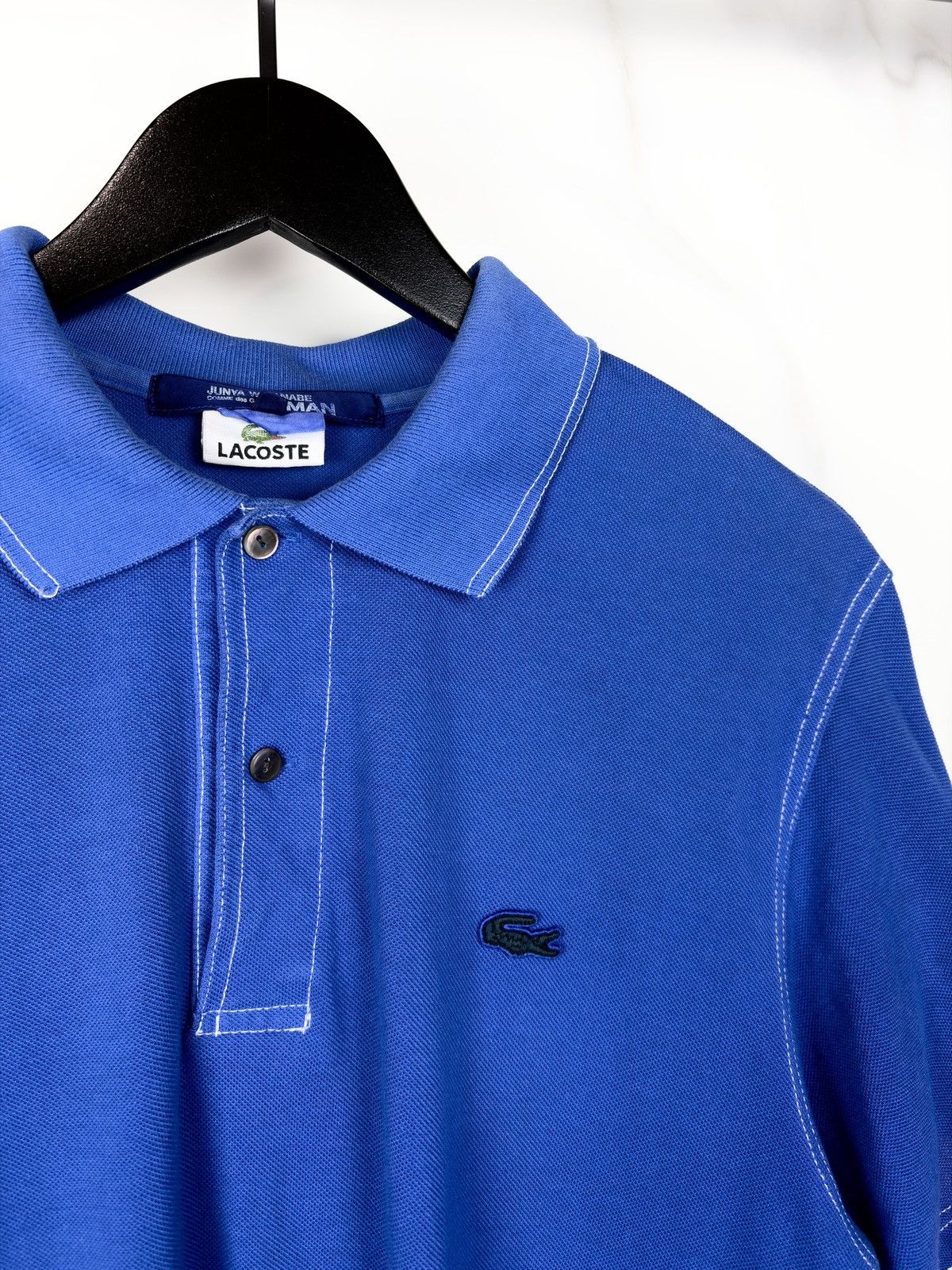 Junya Watanabe × Lacoste SS07 Junya Watanabe Lacoste Number Jersey Polo Tshirt Poem Size US L / EU 52-54 / 3 - 4 Thumbnail