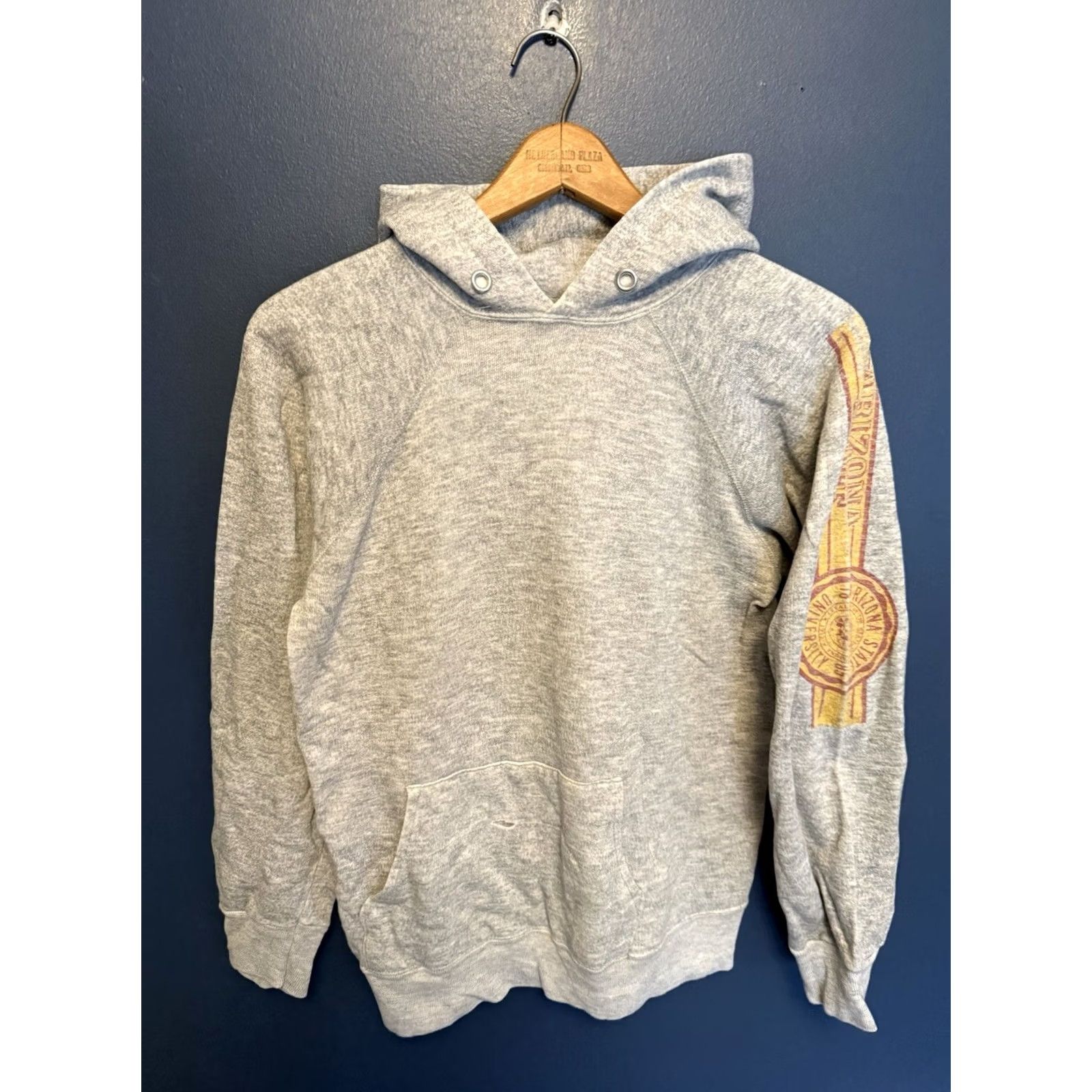 Champion VINTAGE Champion Hoodie University Gray Small Mens S 80s Arizona State University Pullover Size US S / EU 44-46 / 1 - 3 Thumbnail
