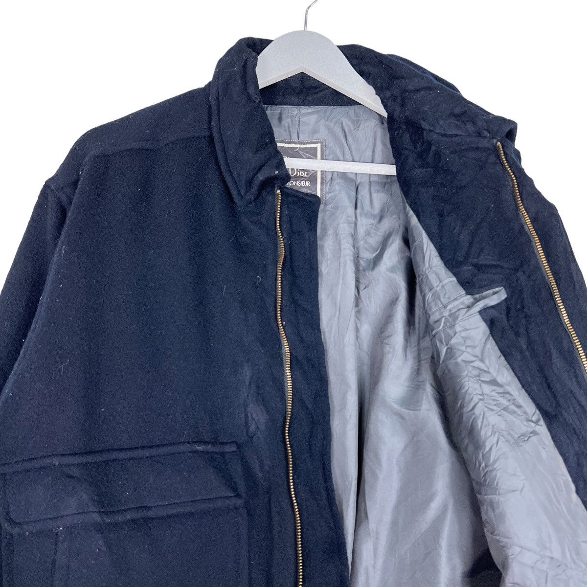 Christian Dior Monsieur 🔥 ARCHIVES CHRISTIAN DIOR MONSIEUR WOOL BOMBER JACKET Size US L / EU 52-54 / 3 - 10 Thumbnail