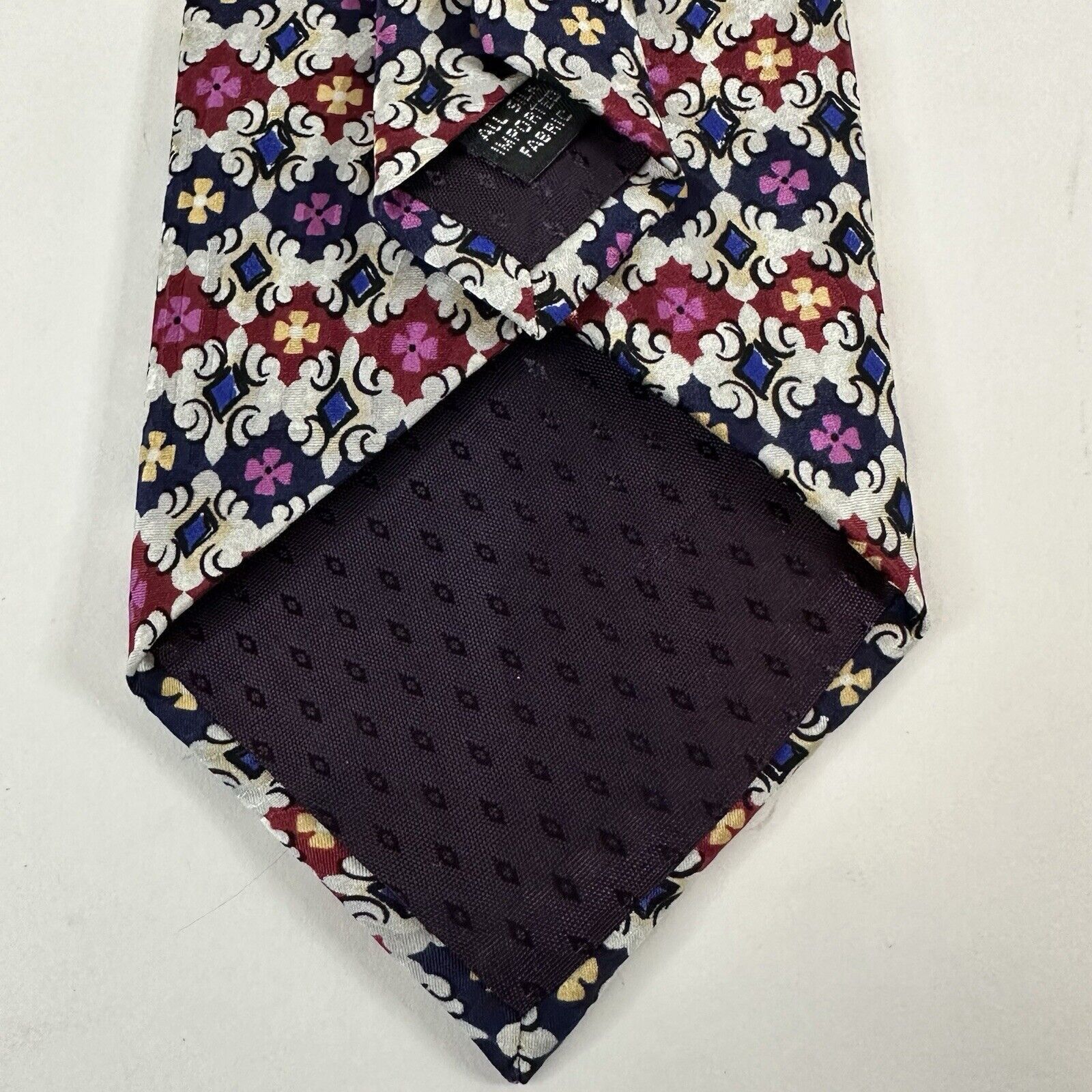 Other Paolo Rossi Designer Collection Tie Silk Multi Color Preppy Size ONE SIZE - 5 Thumbnail