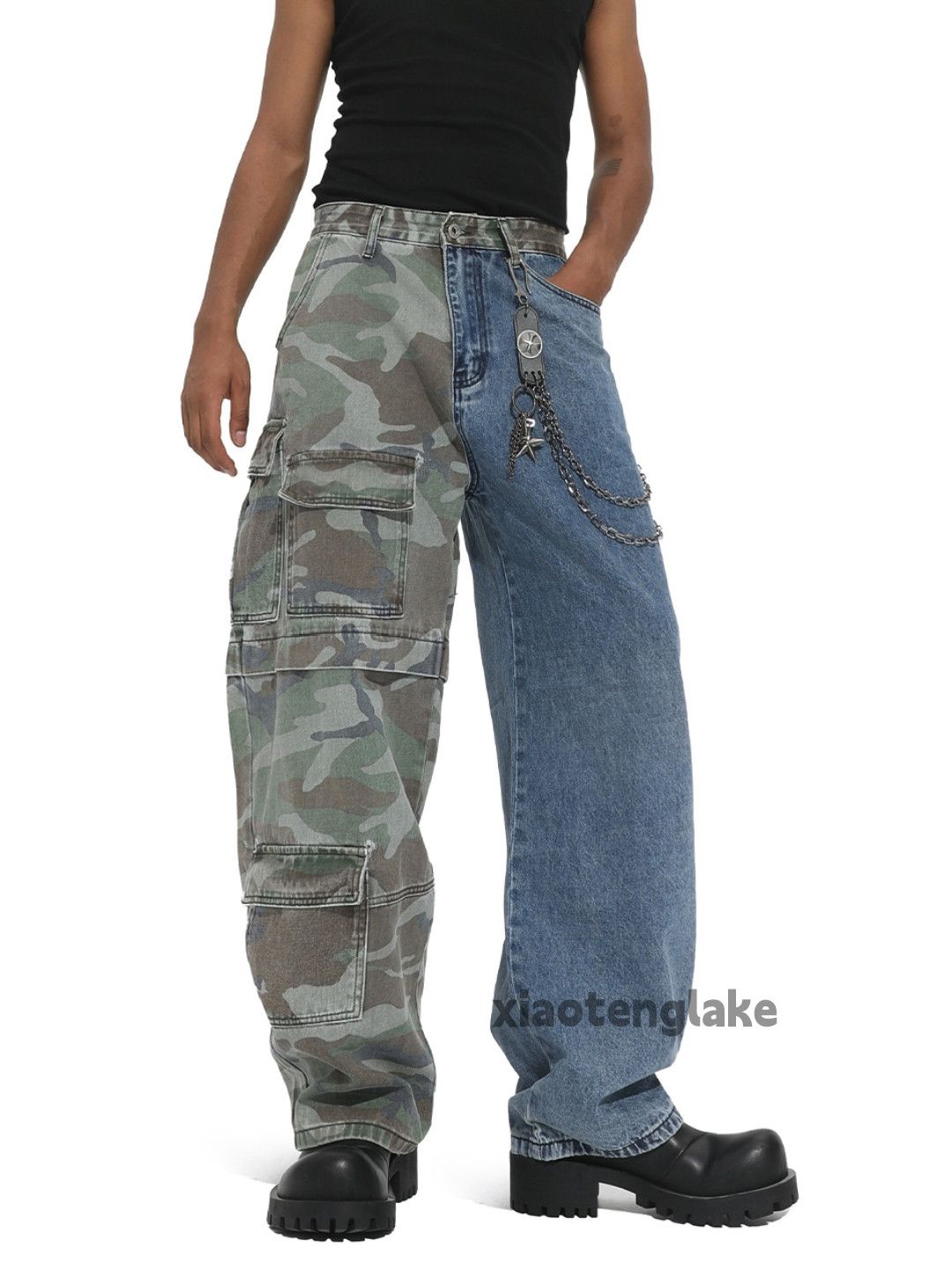 Vintage Utility skate hiphop military loose baggy cargo pants Size US 30 / EU 46 - 3 Thumbnail