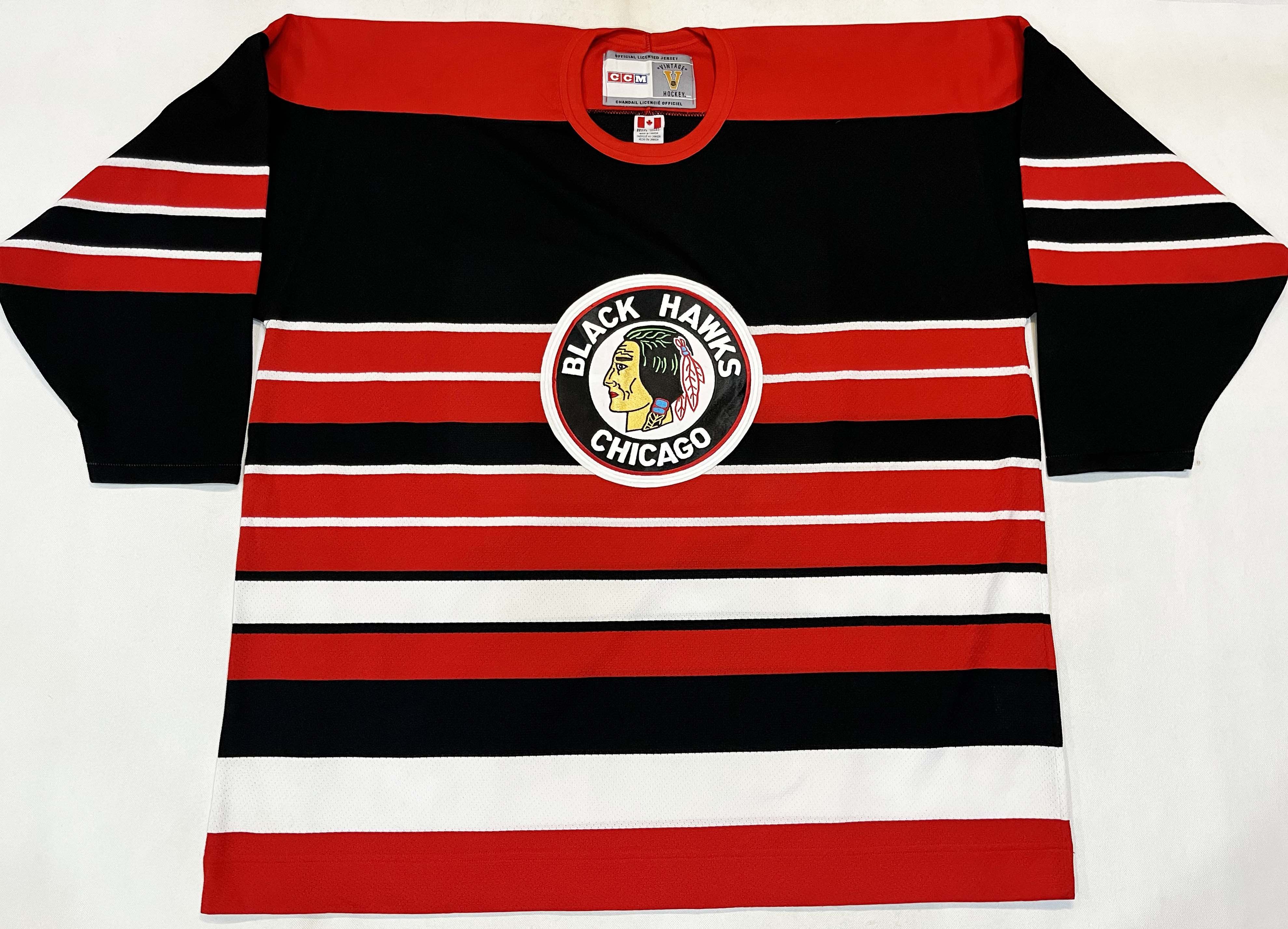 Ccm Chicago Blackhawks CCM Vintage Chicago Blackhawks CHELIOS 7 NHL Hockey Jersey Grailed