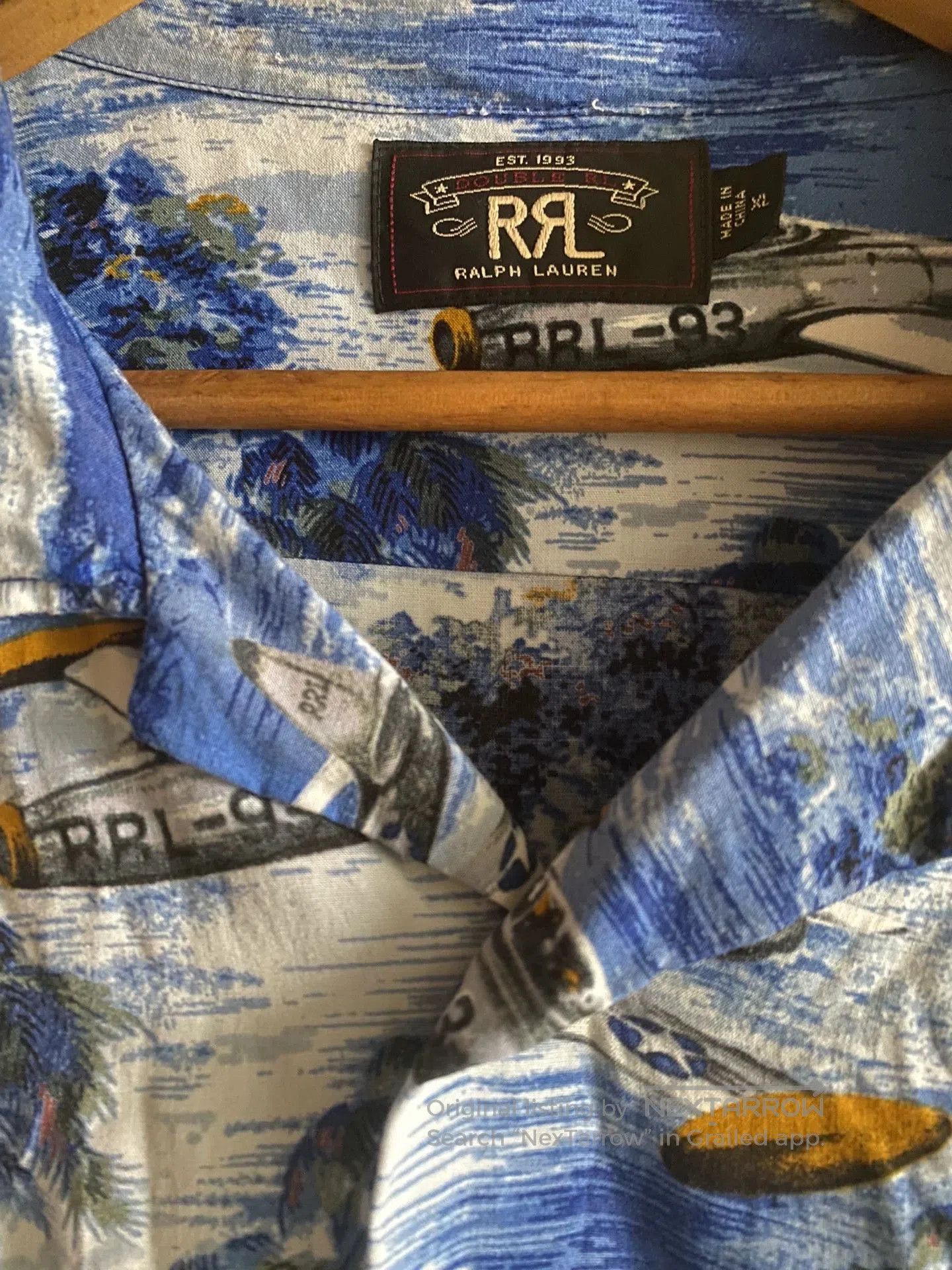 RRL Ralph Lauren RRL Hawaiian. Size US XL / EU 56 / 4 - 6 Thumbnail