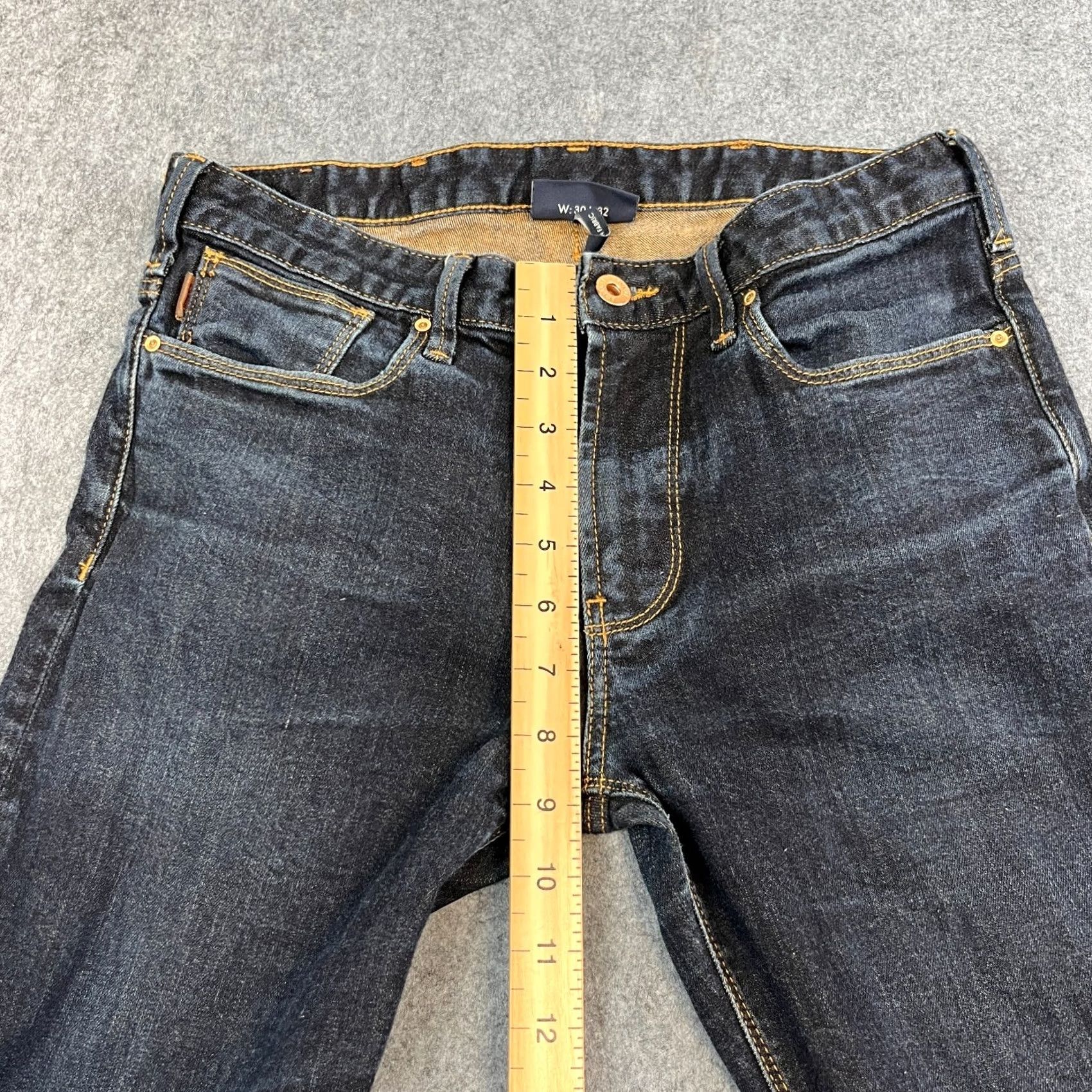 Vintage Armani Jeans Jeans Slim Skinny 30 Dark Wash Blue Stretch J06 GA Men Size US 30 / EU 46 - 5 Thumbnail