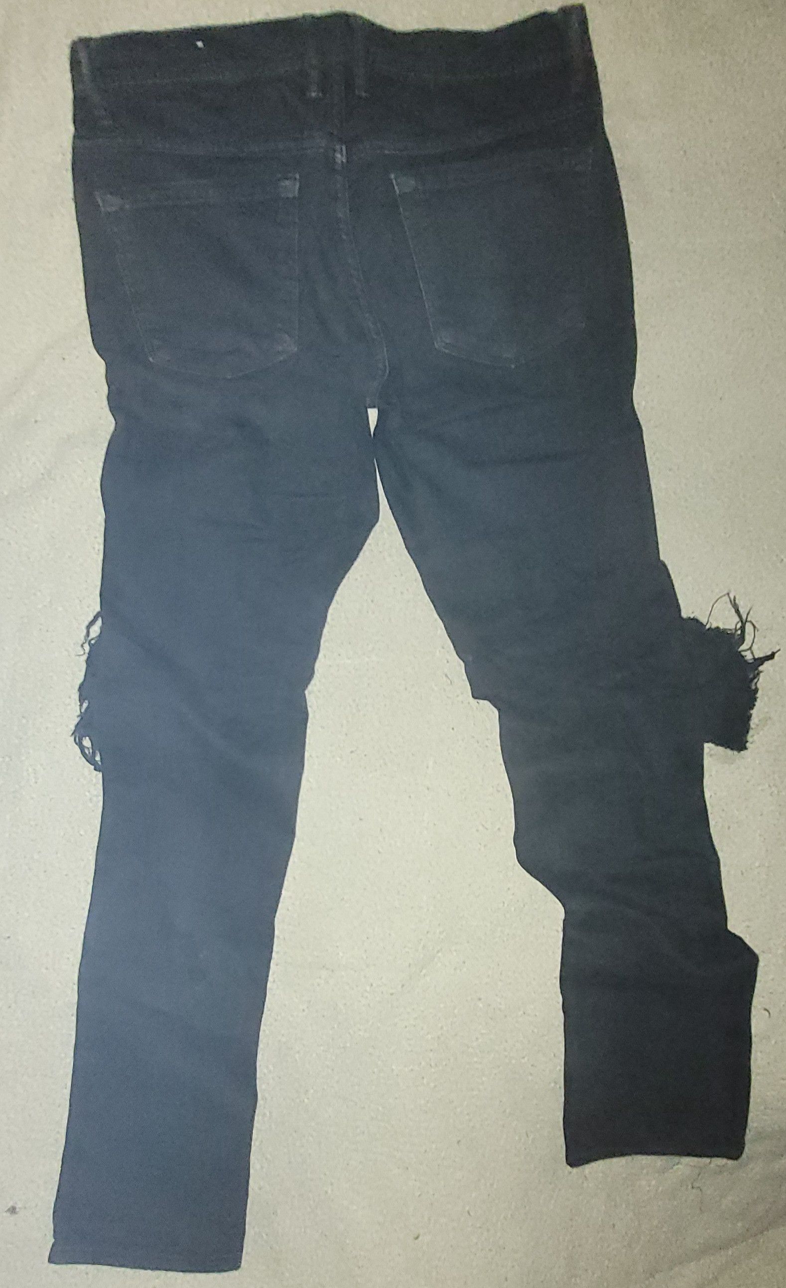 Rogue Rogue Skinny Distressed Denim Jeans Size US 32 / EU 48 - 4 Thumbnail