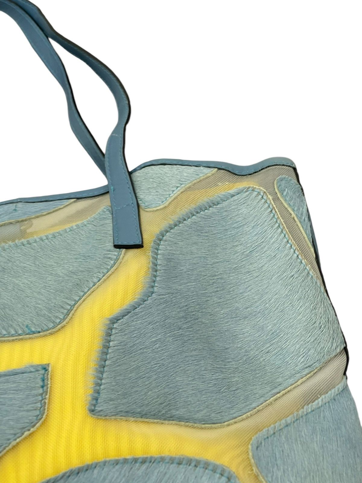 Other NWT Leather Mesh Castellari Italy Tote Shoulder Bag 1🟩0 Size ONE SIZE - 17 Thumbnail