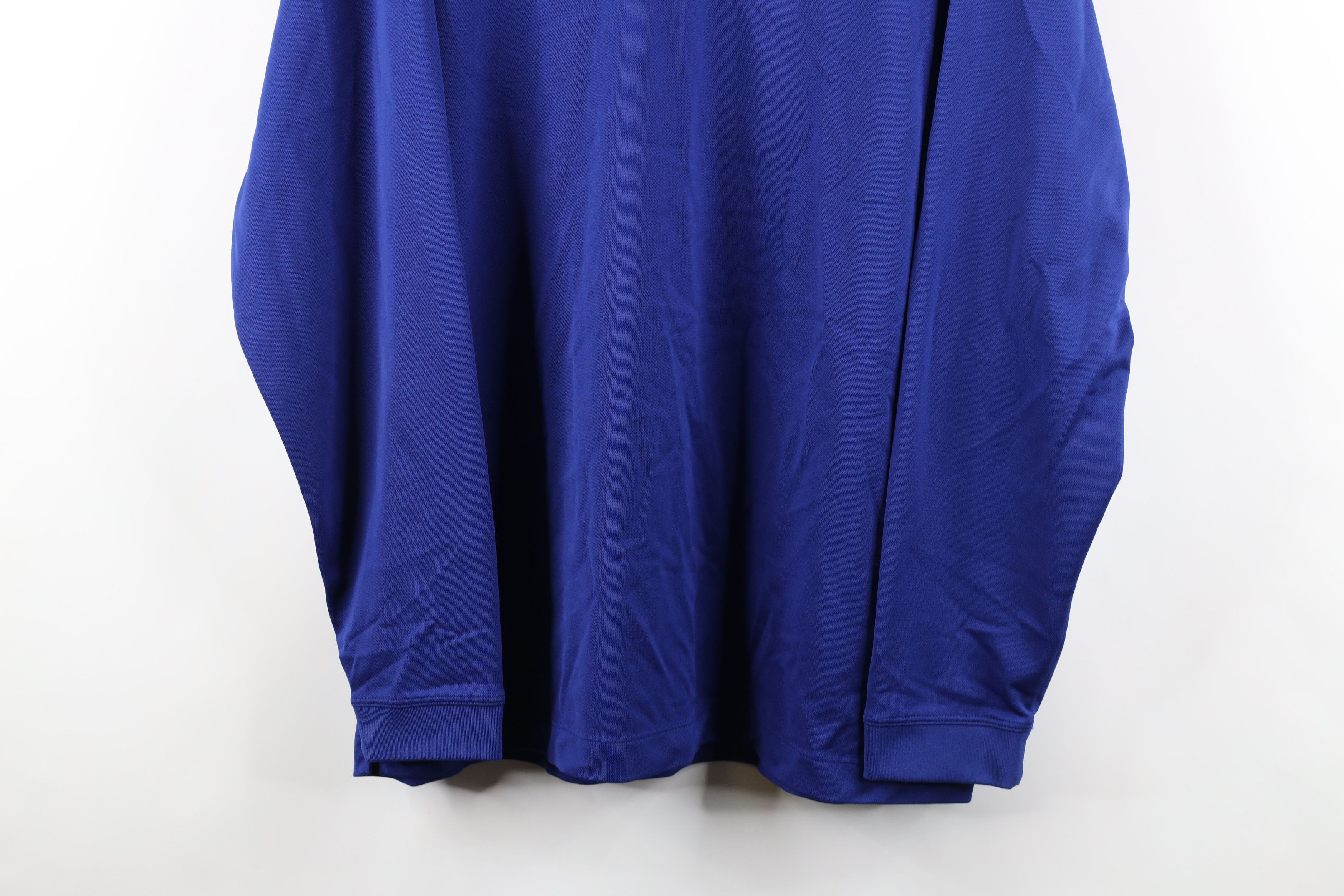 Nike × Vintage Vintage Nike Golf Mini Swoosh Mock Neck Long Sleeve T-Shirt Size US XL / EU 56 / 4 - 3 Thumbnail